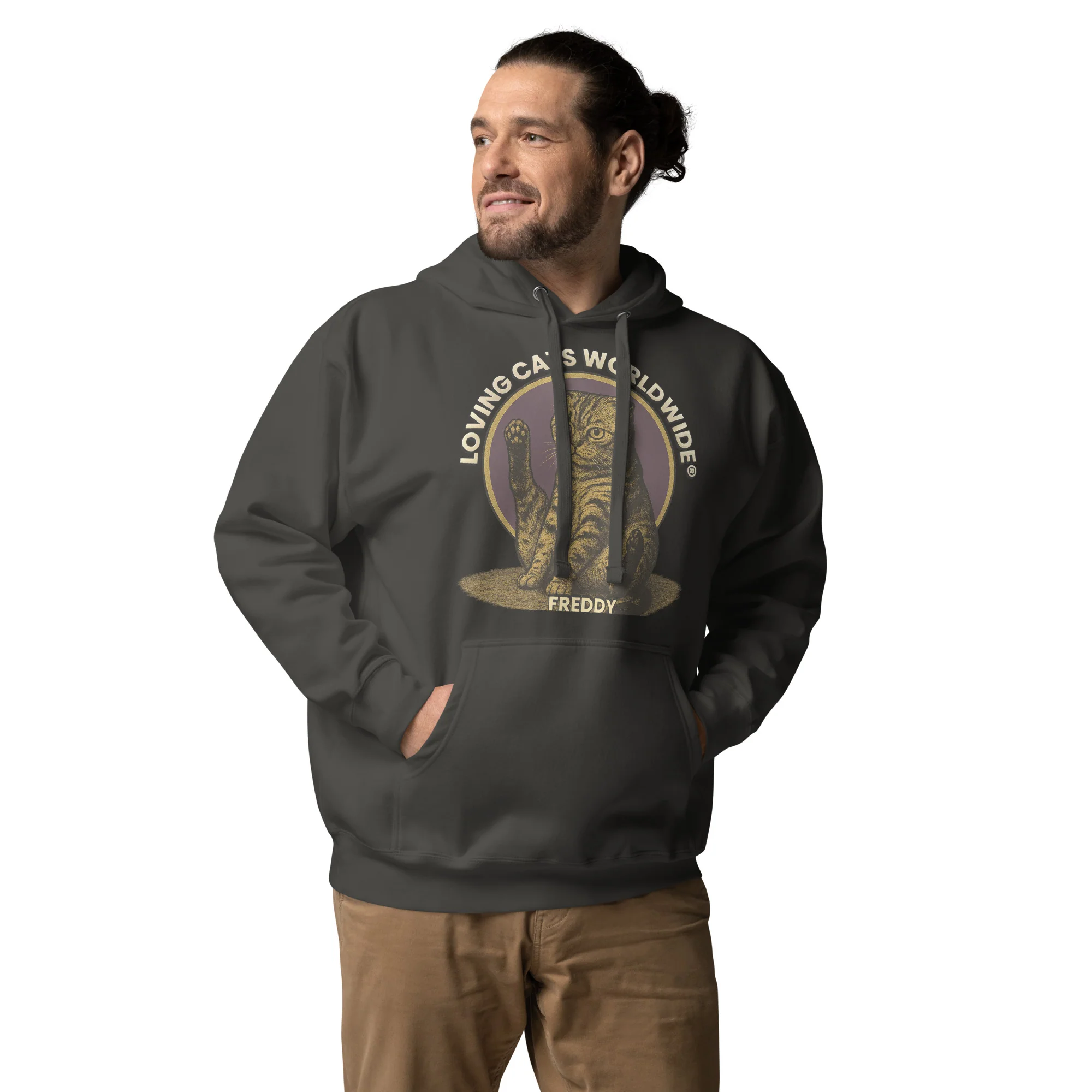 Freddy the Folded Fool - Unisex Hoodie - Image 19