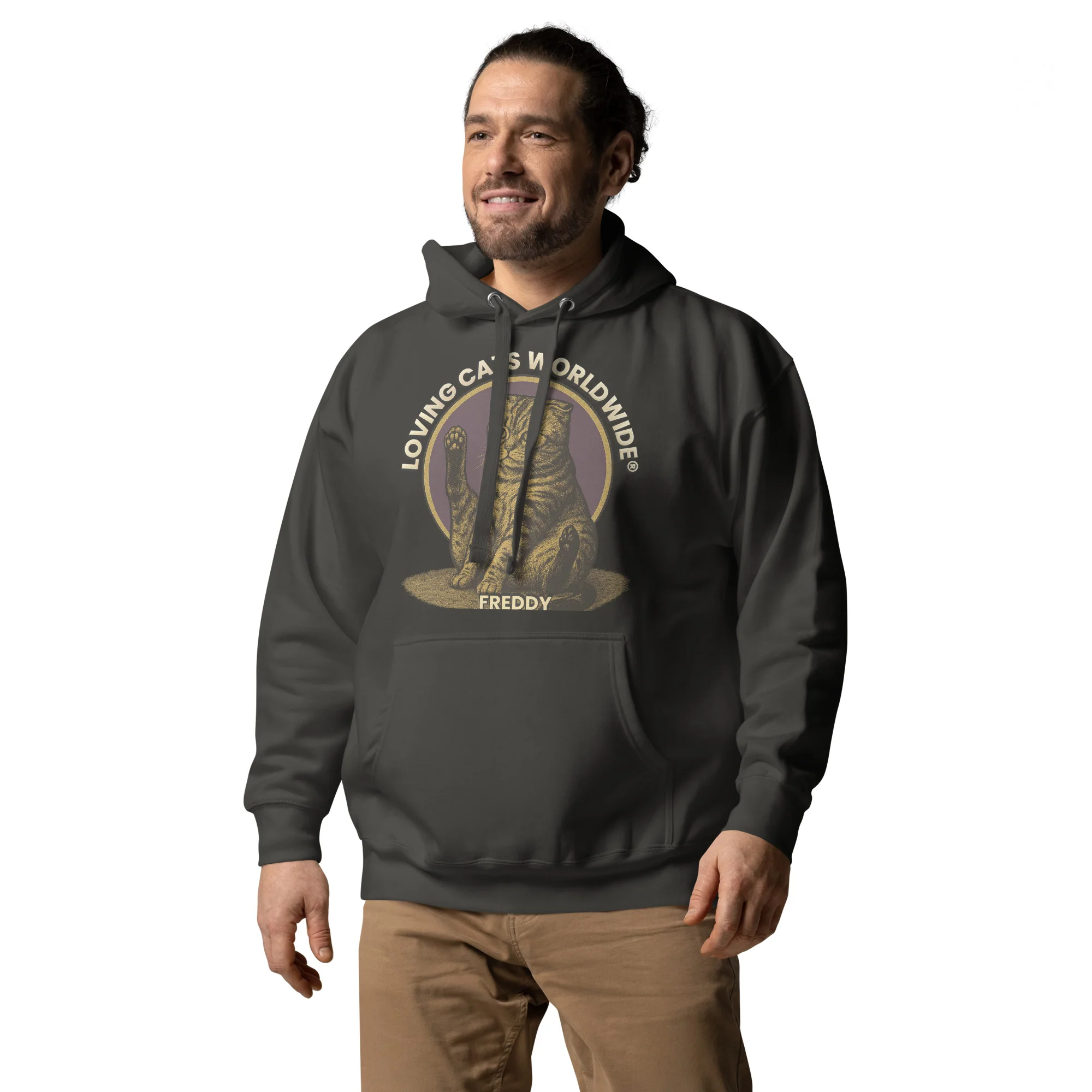 Freddy the Folded Fool - Unisex Hoodie - Image 20