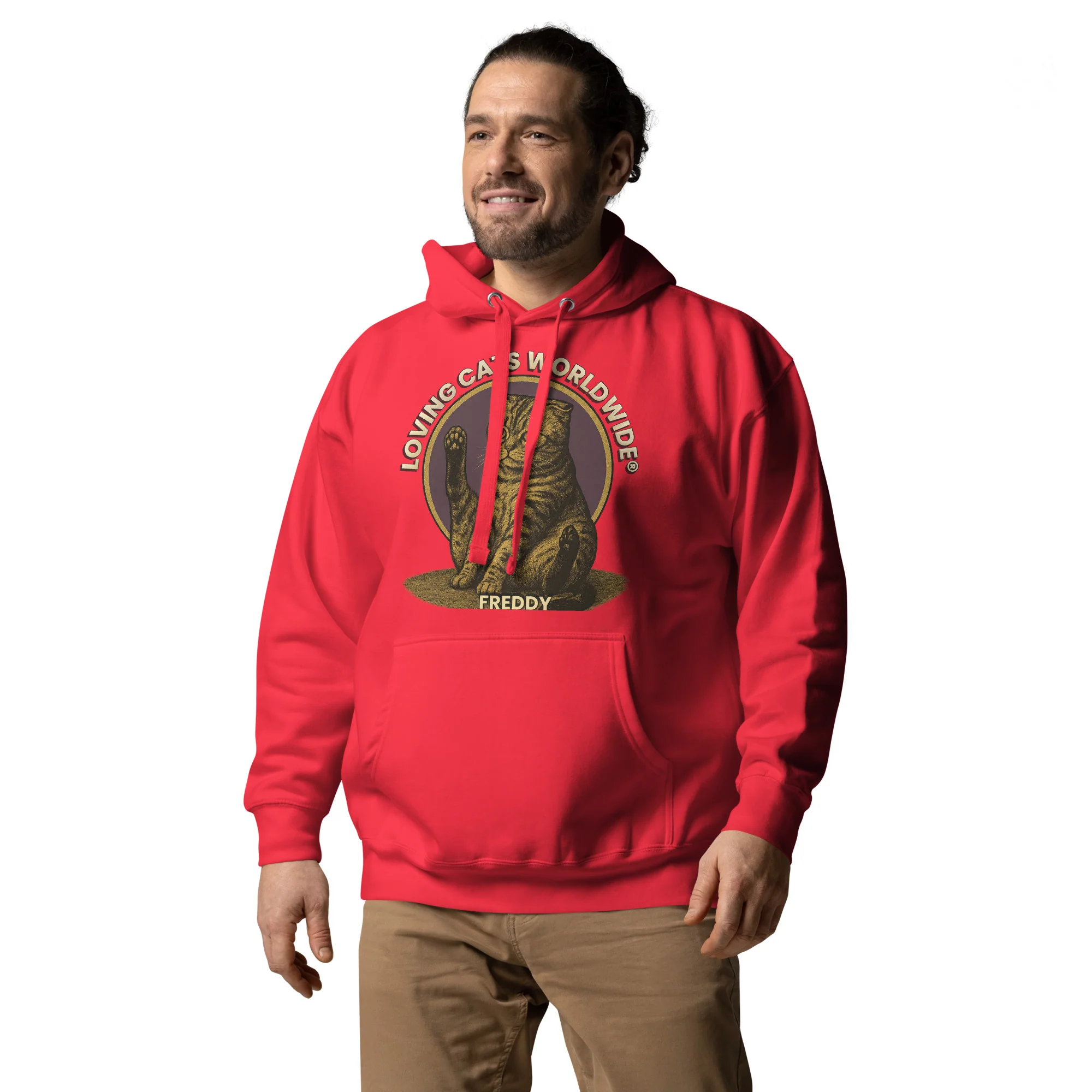 Freddy the Folded Fool - Unisex Hoodie - Image 23