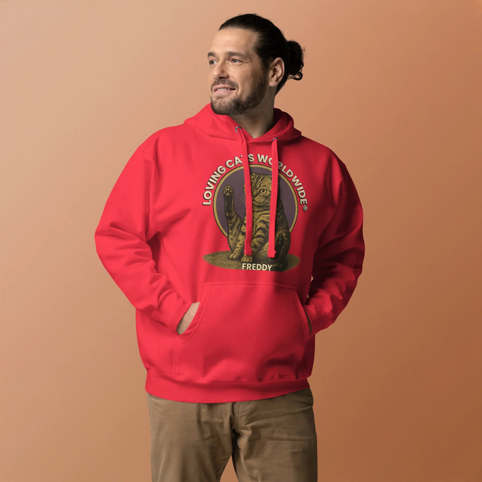 Freddy the Folded Fool - Unisex Hoodie - Image 24