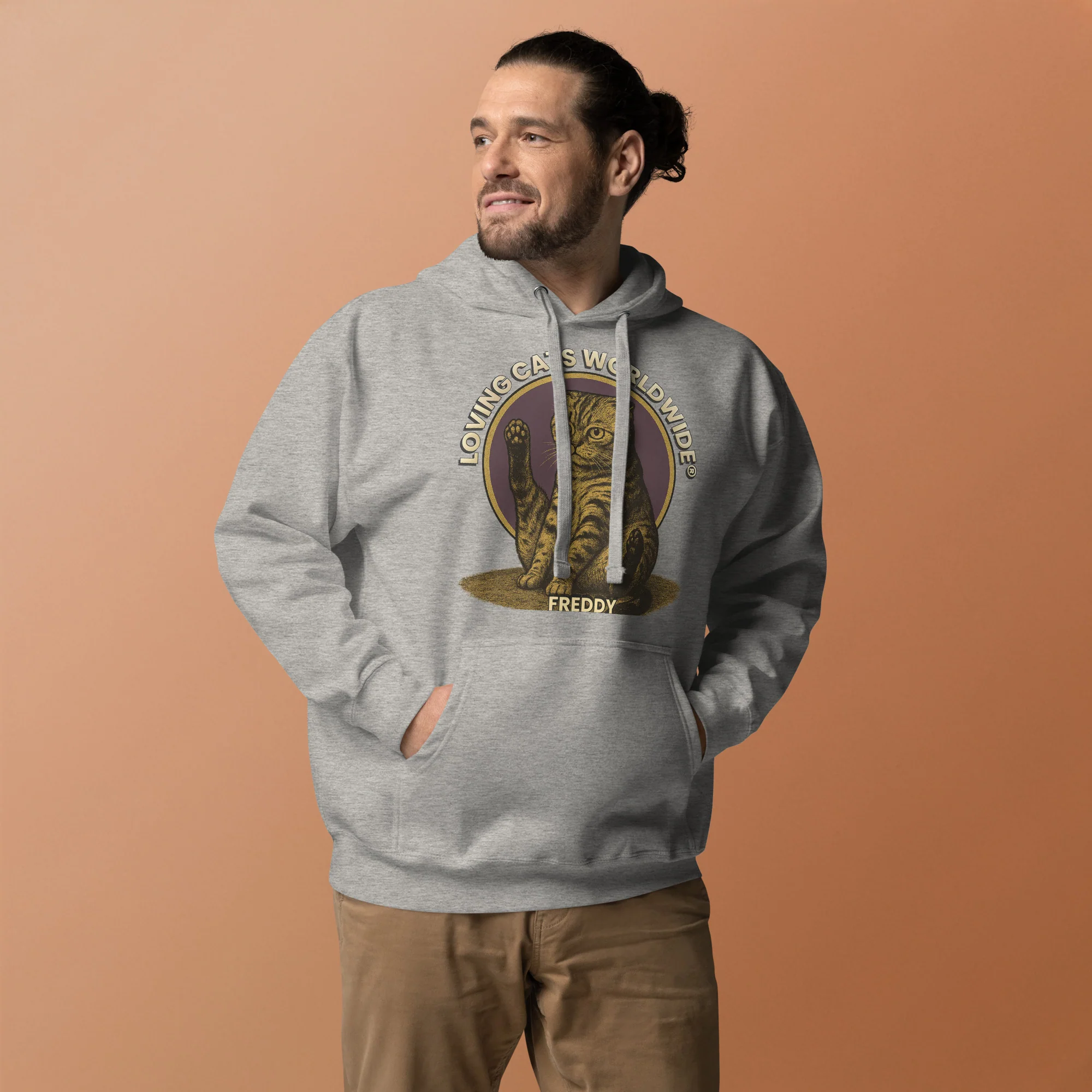 Freddy the Folded Fool - Unisex Hoodie - Image 6