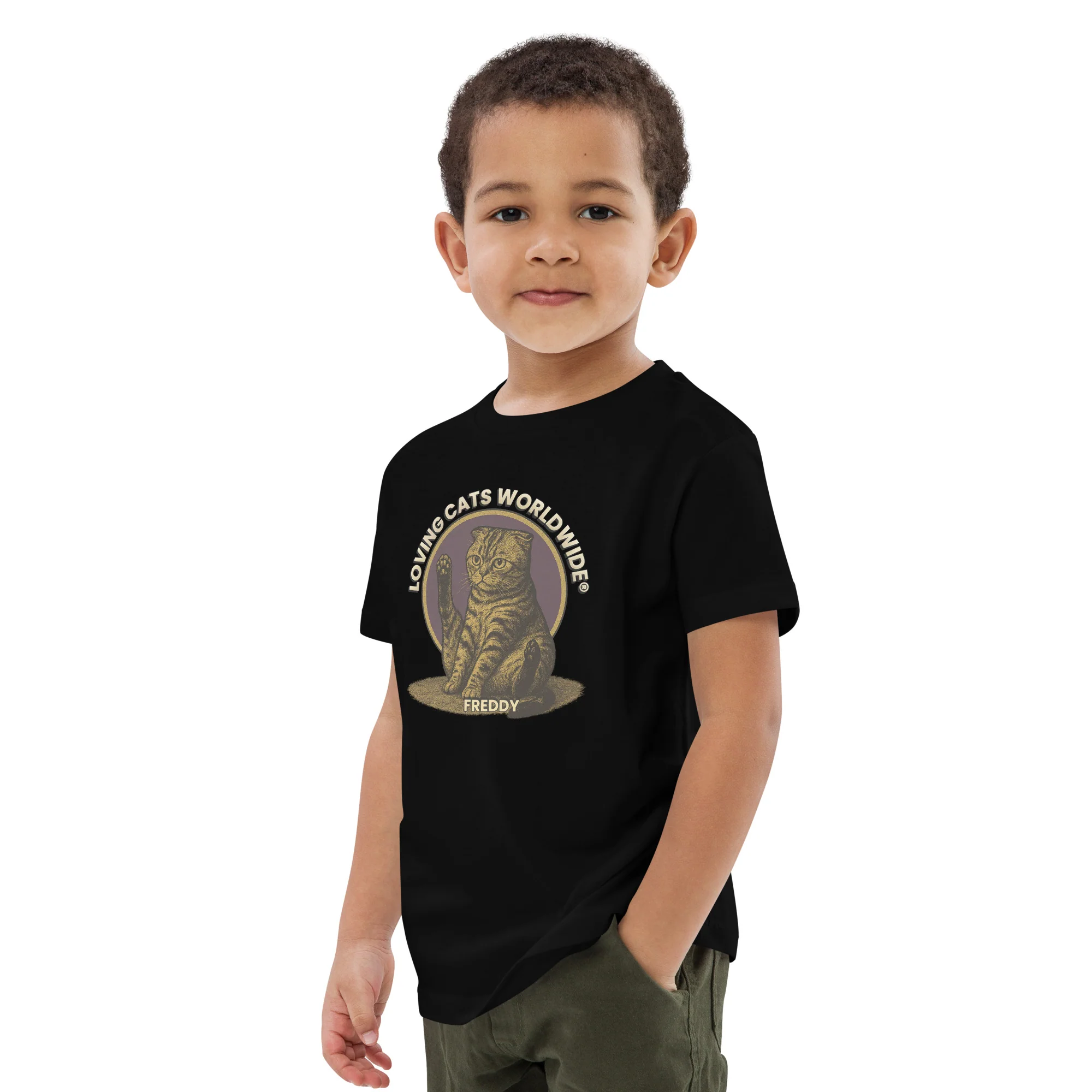 Freddy Organic cotton kids t-shirt - Image 3
