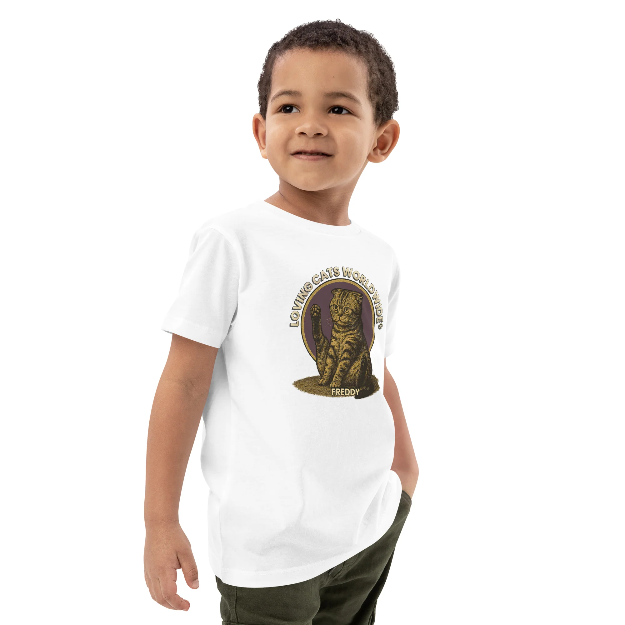 Freddy Organic cotton kids t-shirt - Image 8
