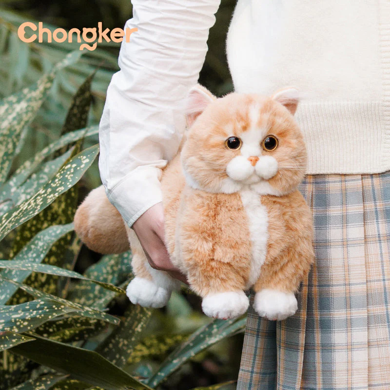 Ginger Cat Bag – Plush Shoulder Bag for Cat Lovers - Image 8