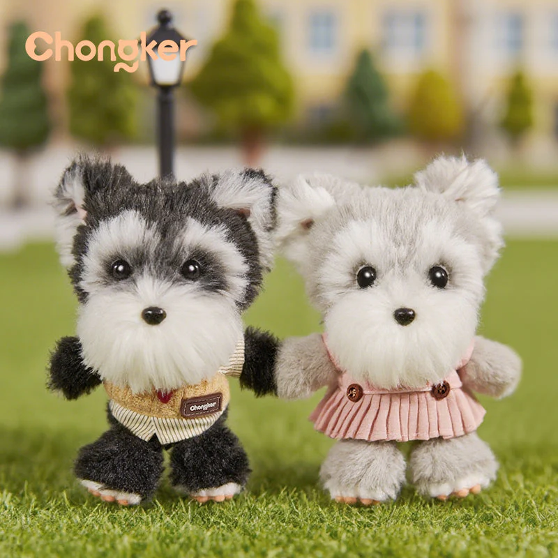 Gray Schnauzer Dog Charm- Kawaii Puppy Charm for Teens - Image 3