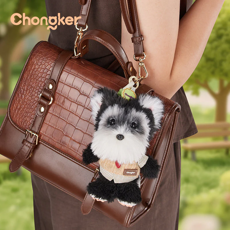 Gray Schnauzer Dog Charm- Kawaii Puppy Charm for Teens - Image 8