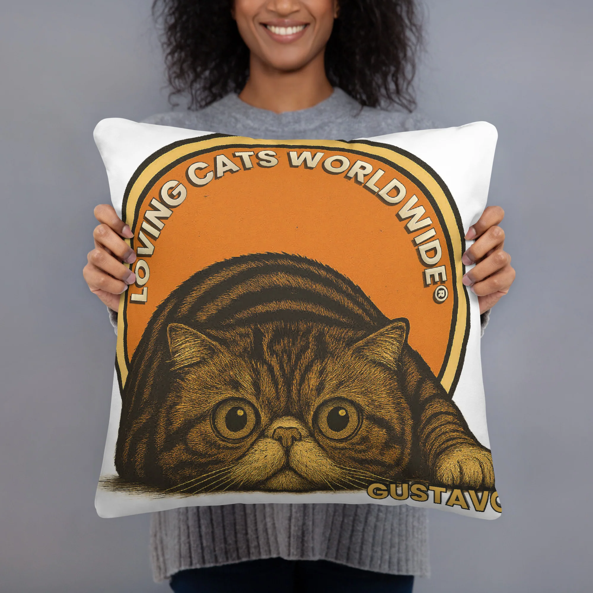 Gustavo Basic Pillow - Image 2