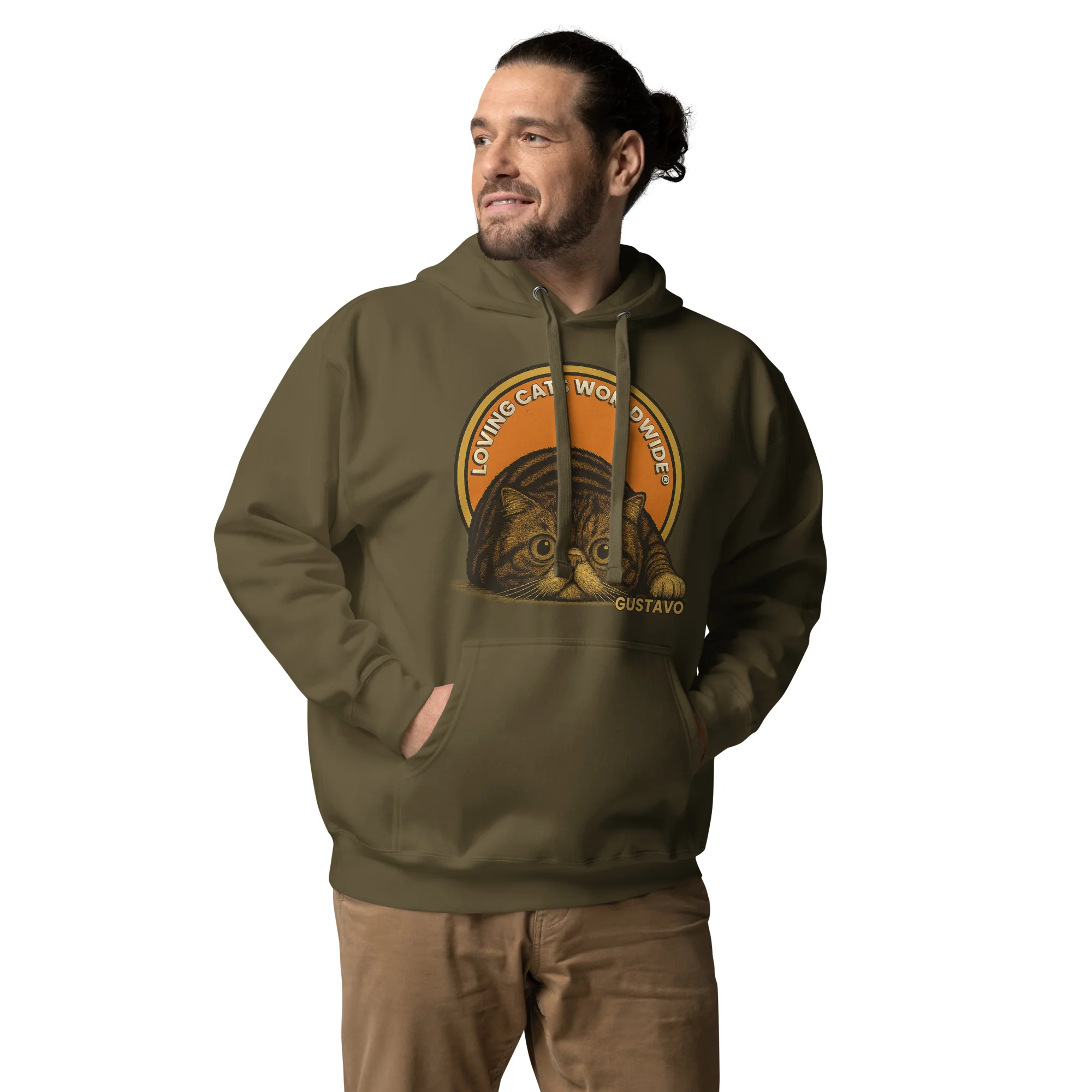 Gustavo the Loaf Legend - Unisex Hoodie - Image 10