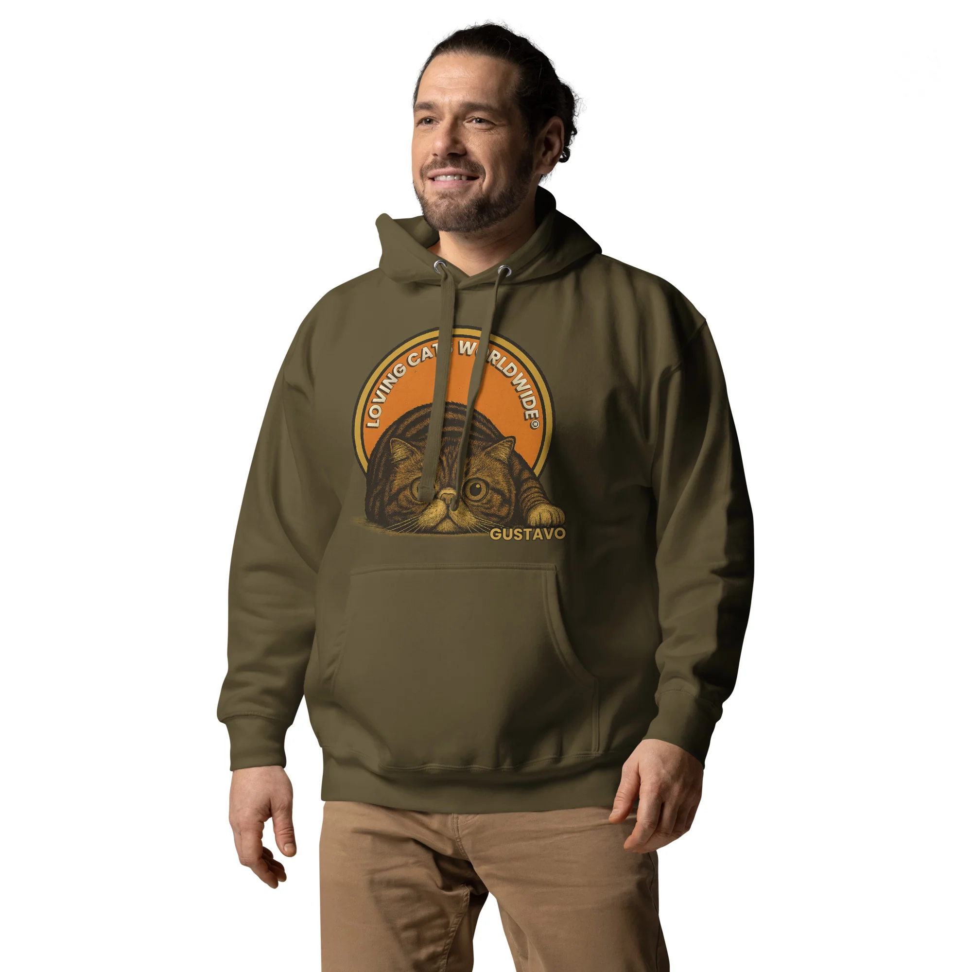 Gustavo the Loaf Legend - Unisex Hoodie - Image 11