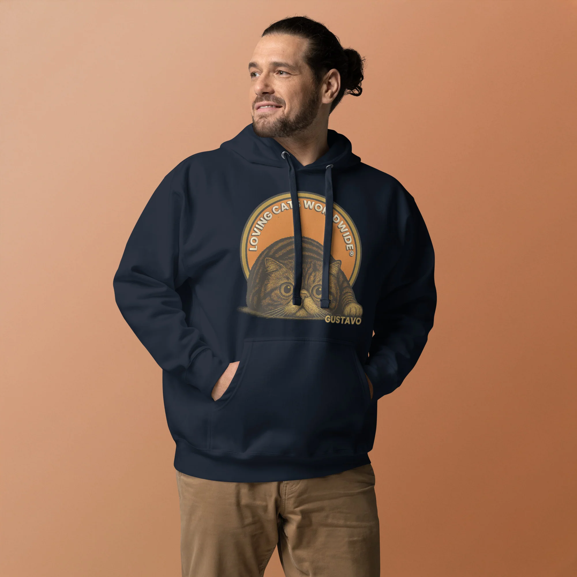 Gustavo the Loaf Legend - Unisex Hoodie - Image 3