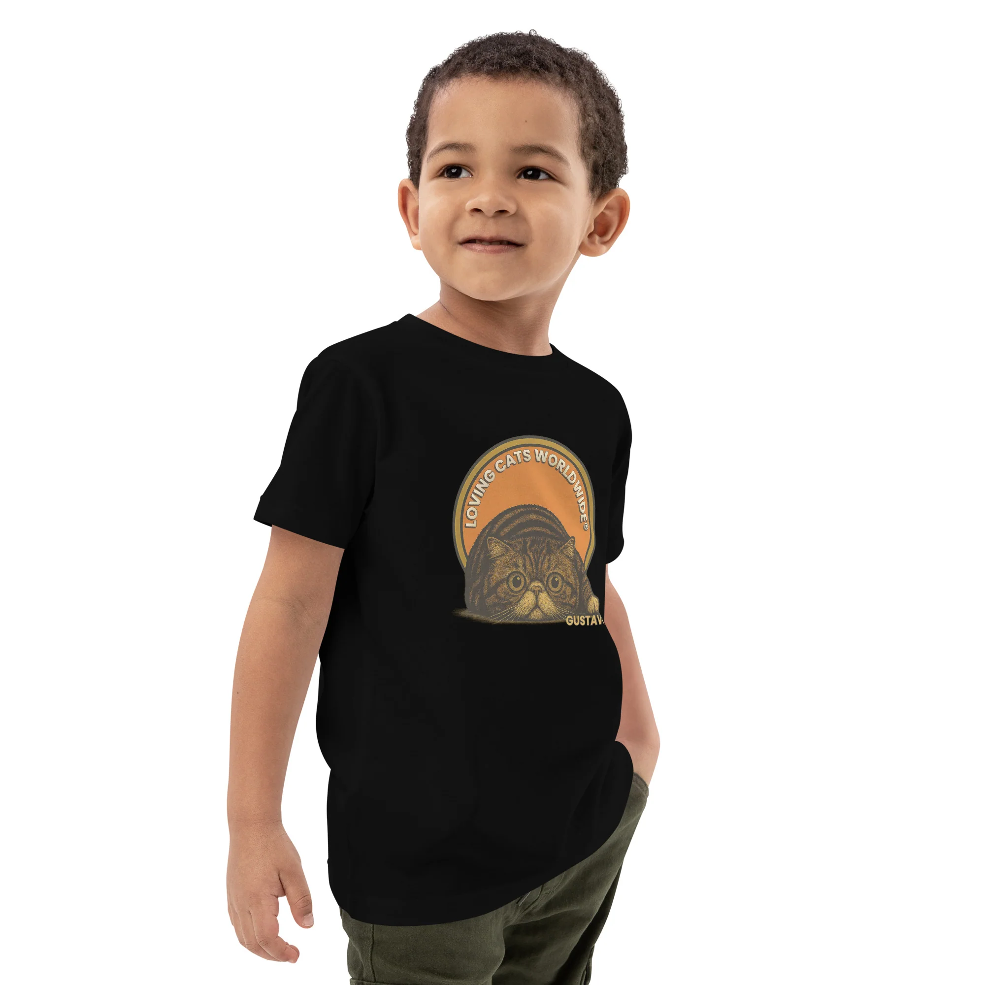 Gustavo Organic cotton kids t-shirt - Image 2