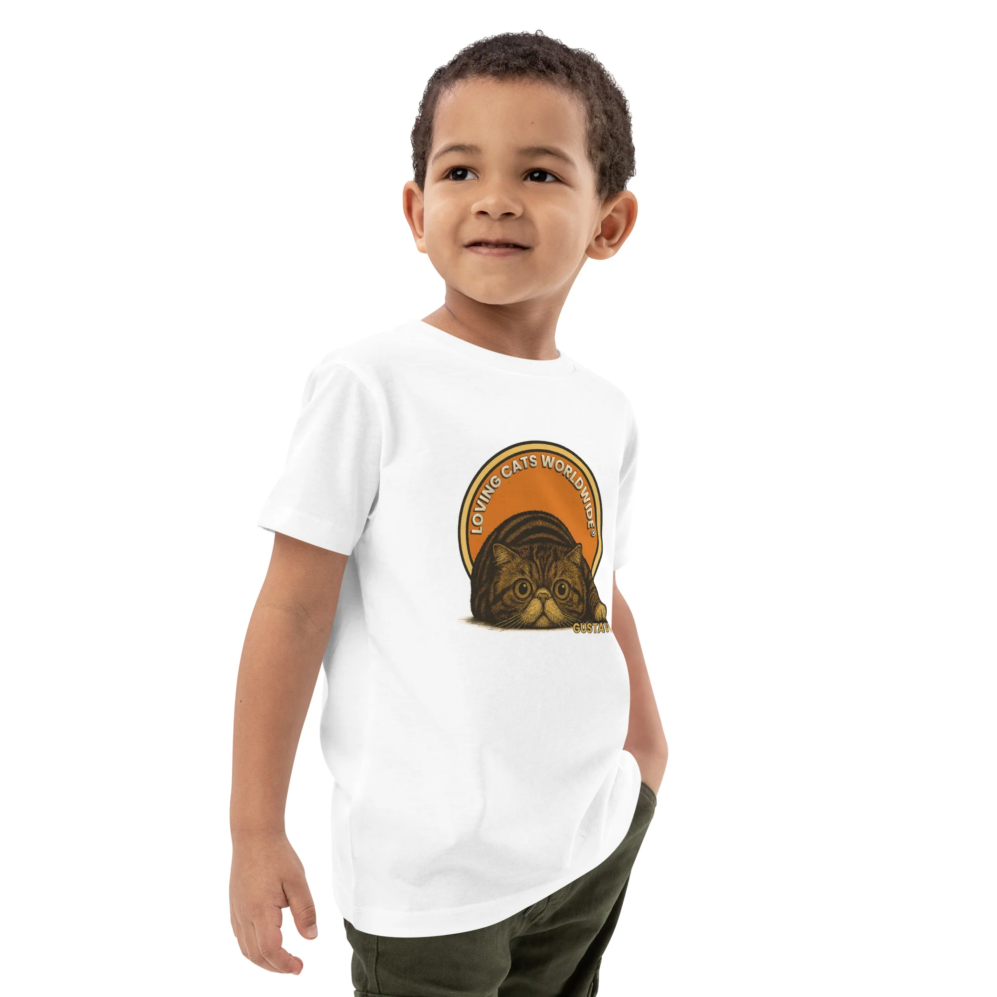 Gustavo Organic cotton kids t-shirt - Image 8