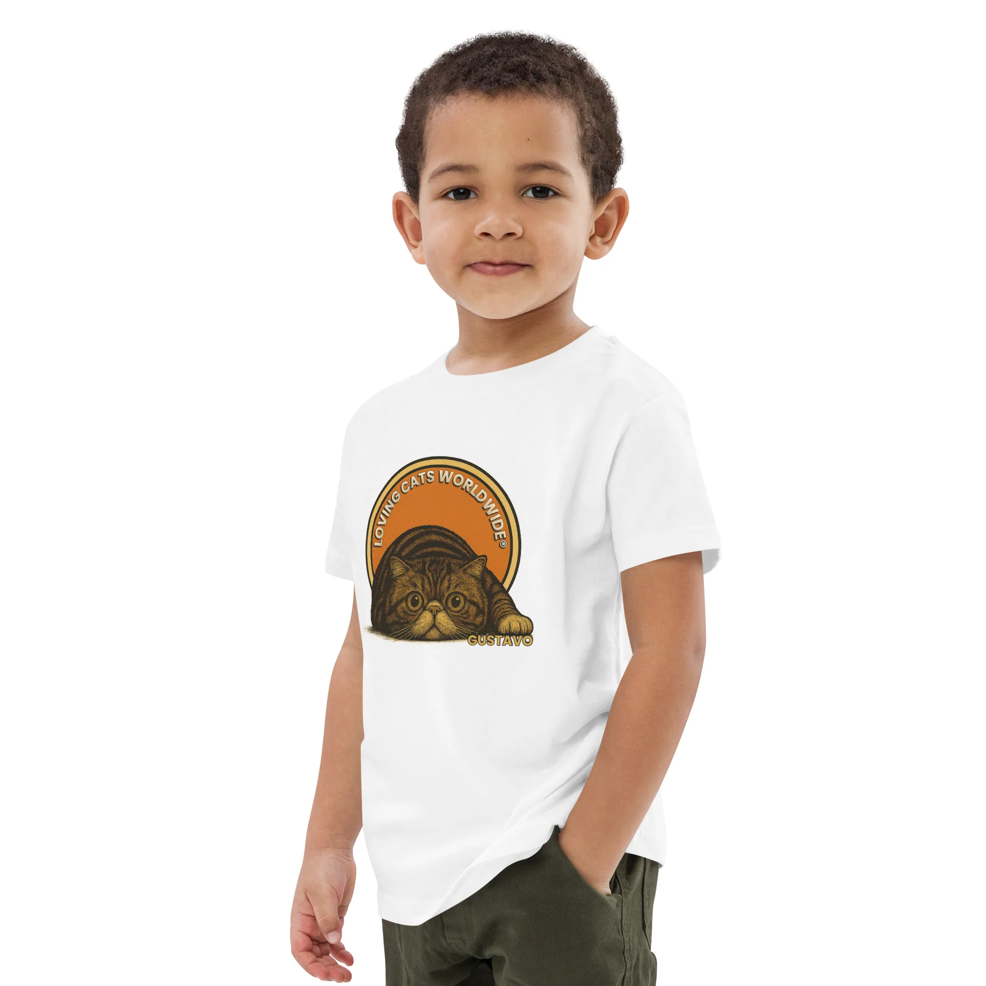 Gustavo Organic cotton kids t-shirt - Image 9