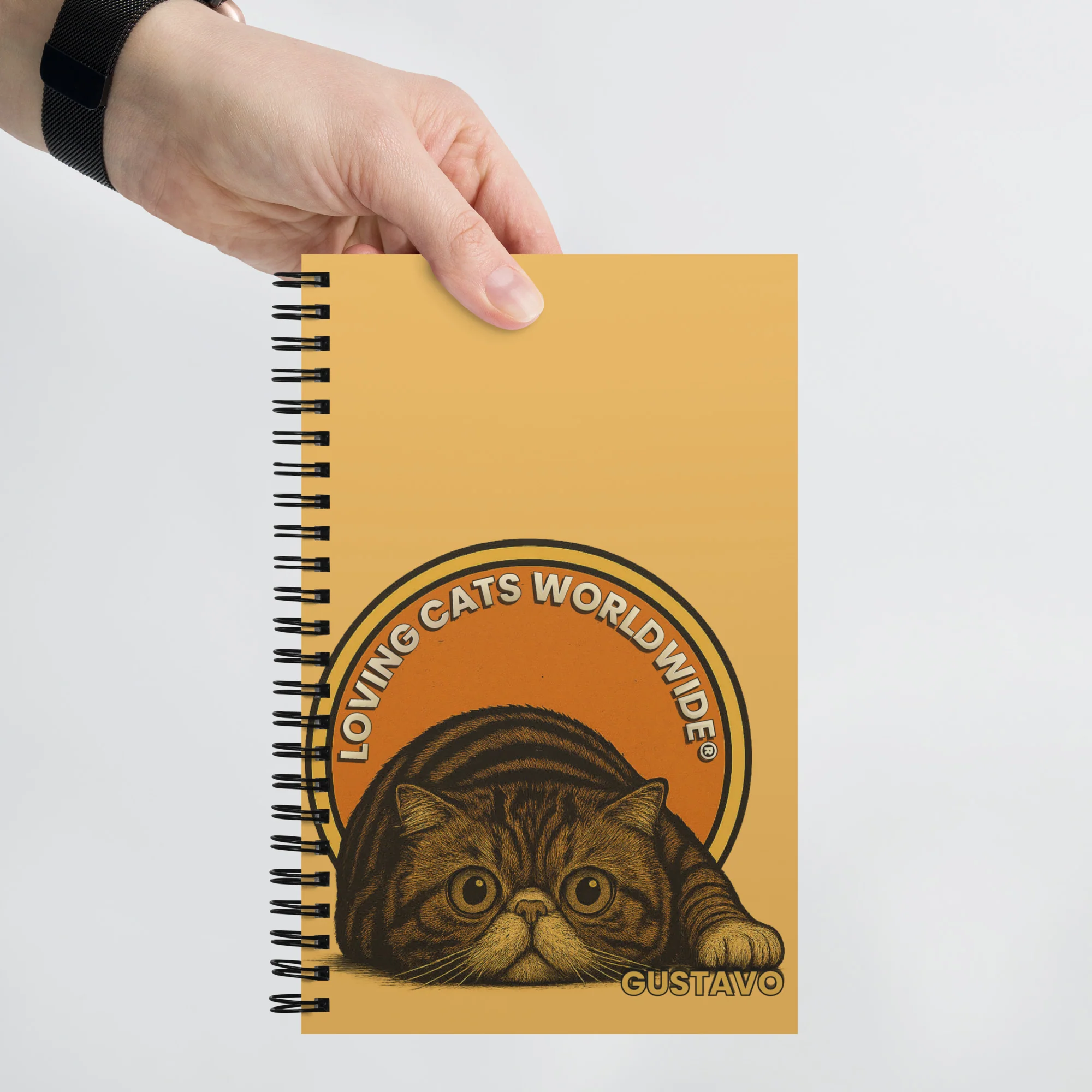 Gustavo Spiral notebook