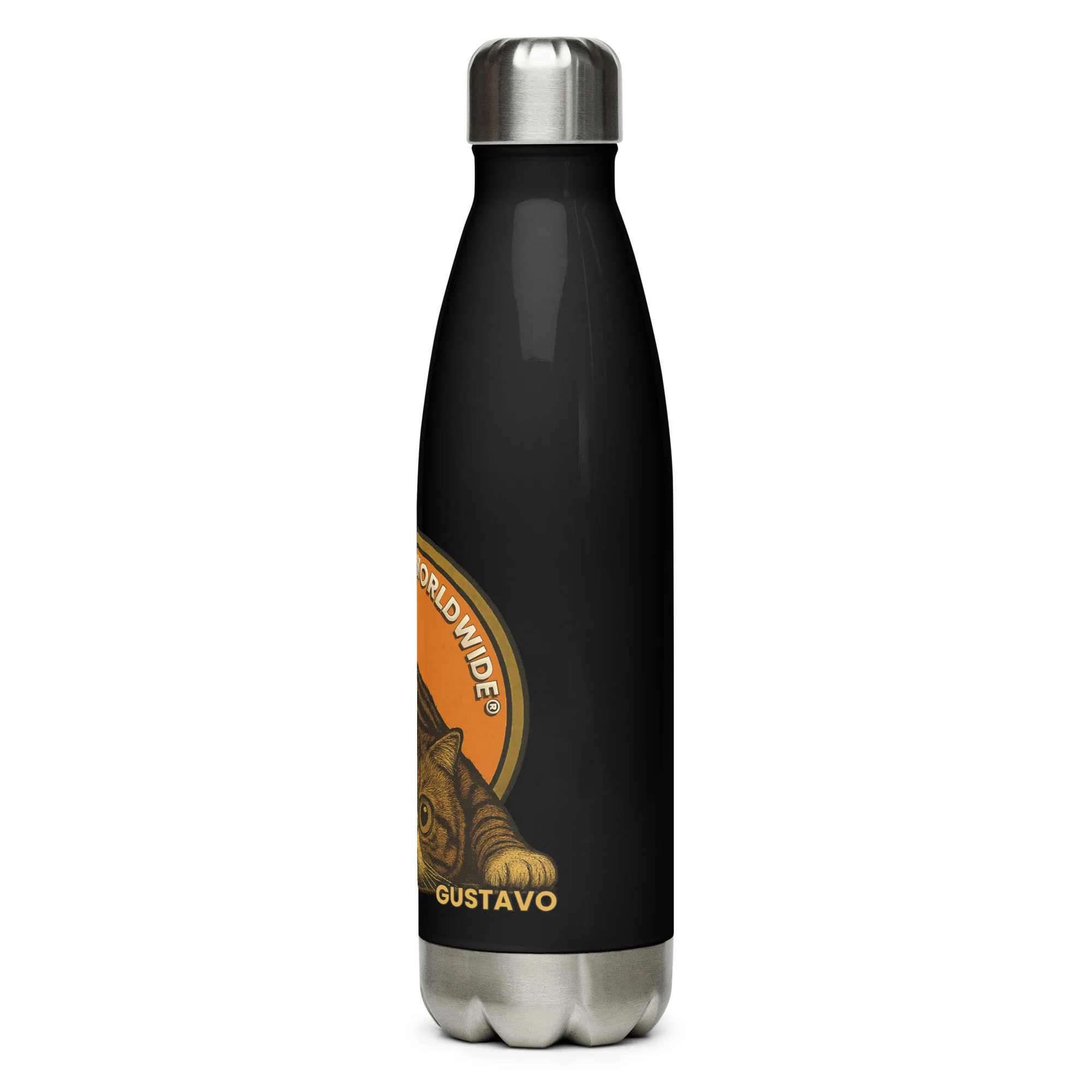 Gustavo Stainless steel water bottle - Image 3