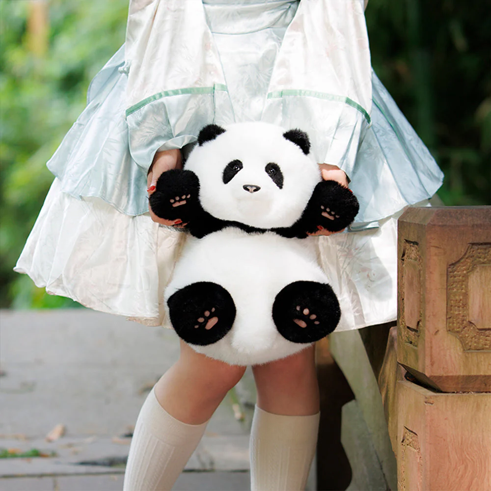 Hehua Panda Backpack – Handmade Collectible for Fans - Image 6