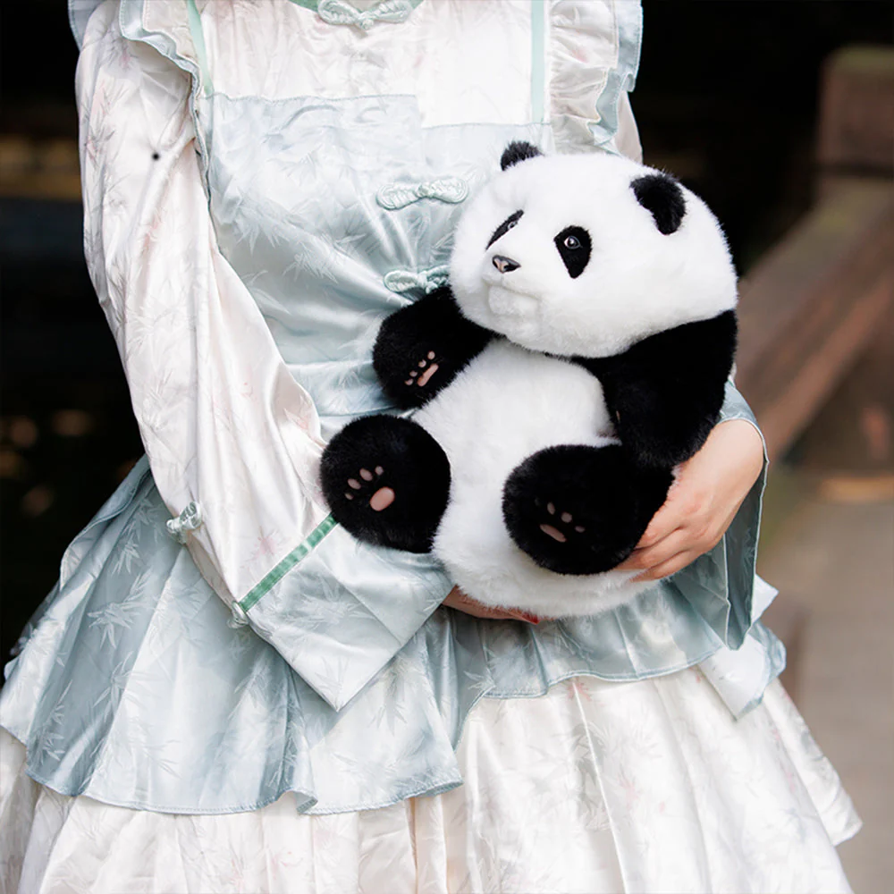 Hehua Panda Backpack – Handmade Collectible for Fans - Image 7