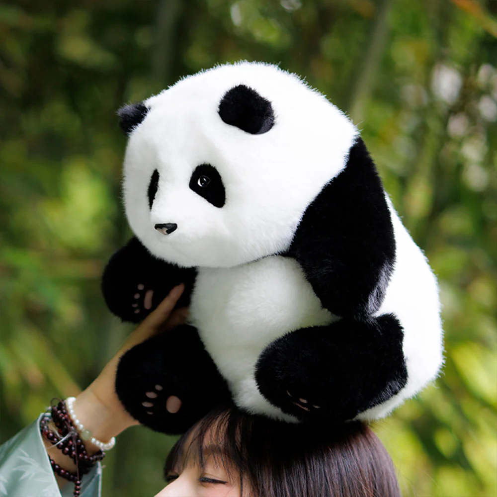 Hehua Panda Backpack – Handmade Collectible for Fans - Image 8
