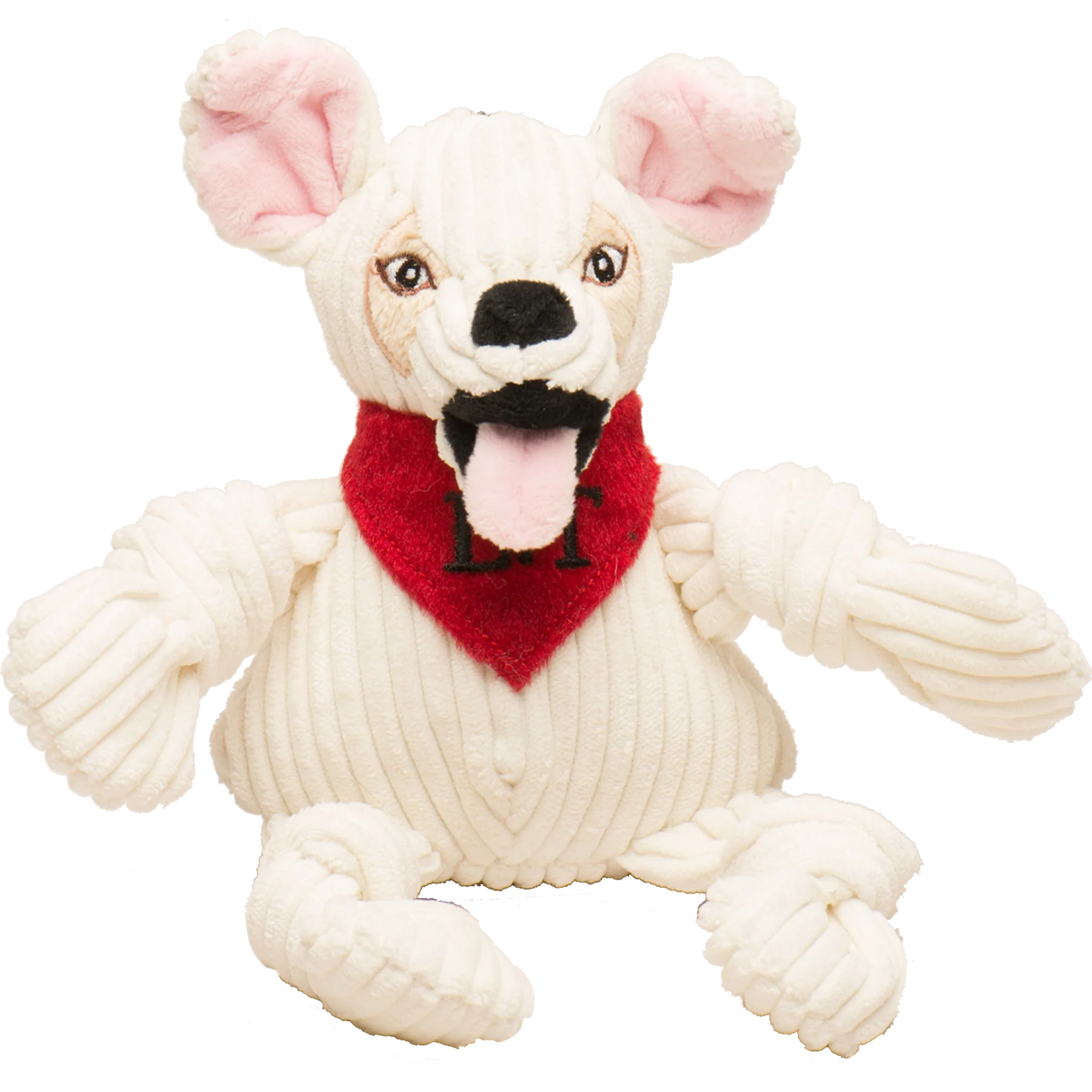 HuggleCause™, Living Free Animal Sanctuary, Little Tyke (L.T.) Knottie® Plush Dog Toy, Small
