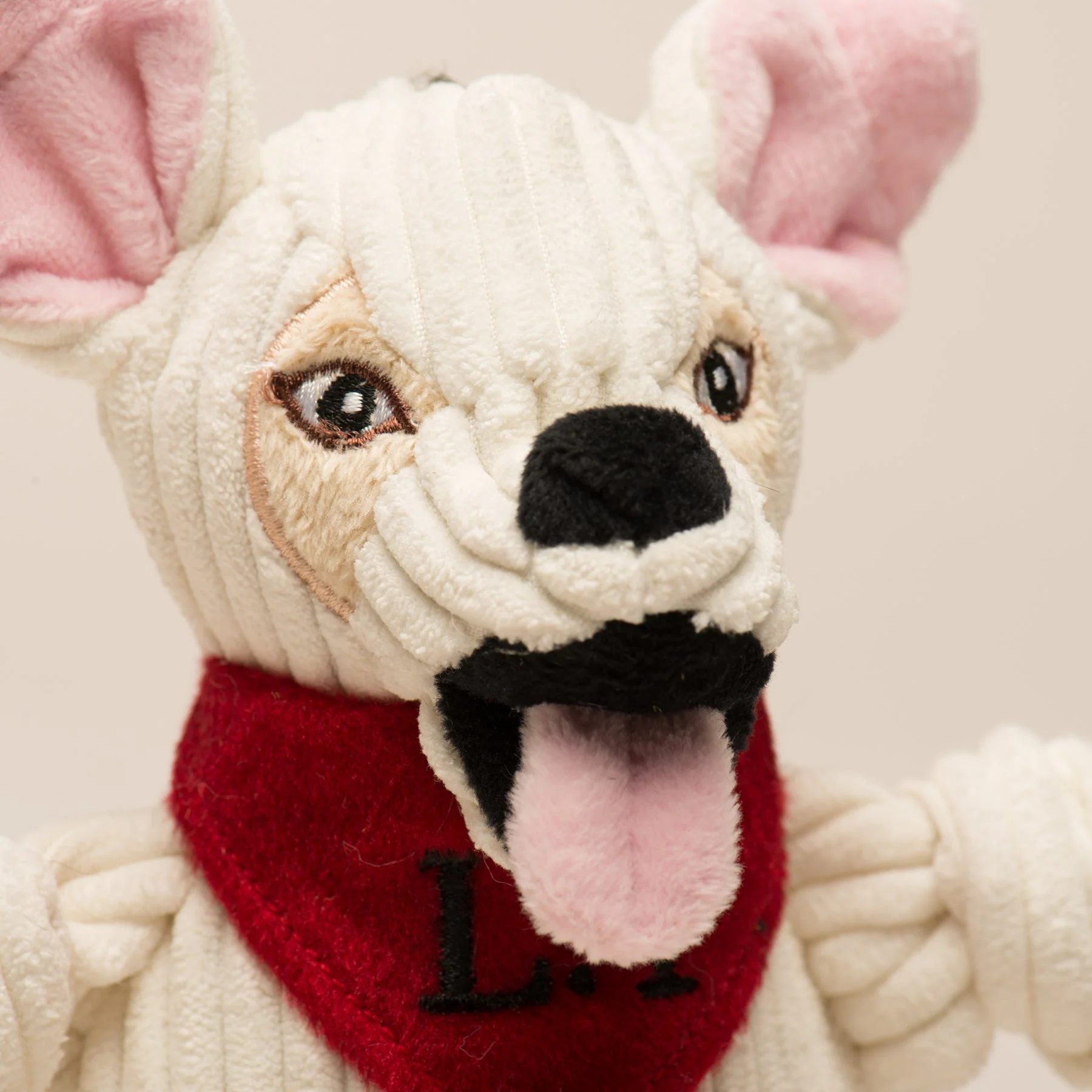 HuggleCause™, Living Free Animal Sanctuary, Little Tyke (L.T.) Knottie® Plush Dog Toy, Small - Image 4