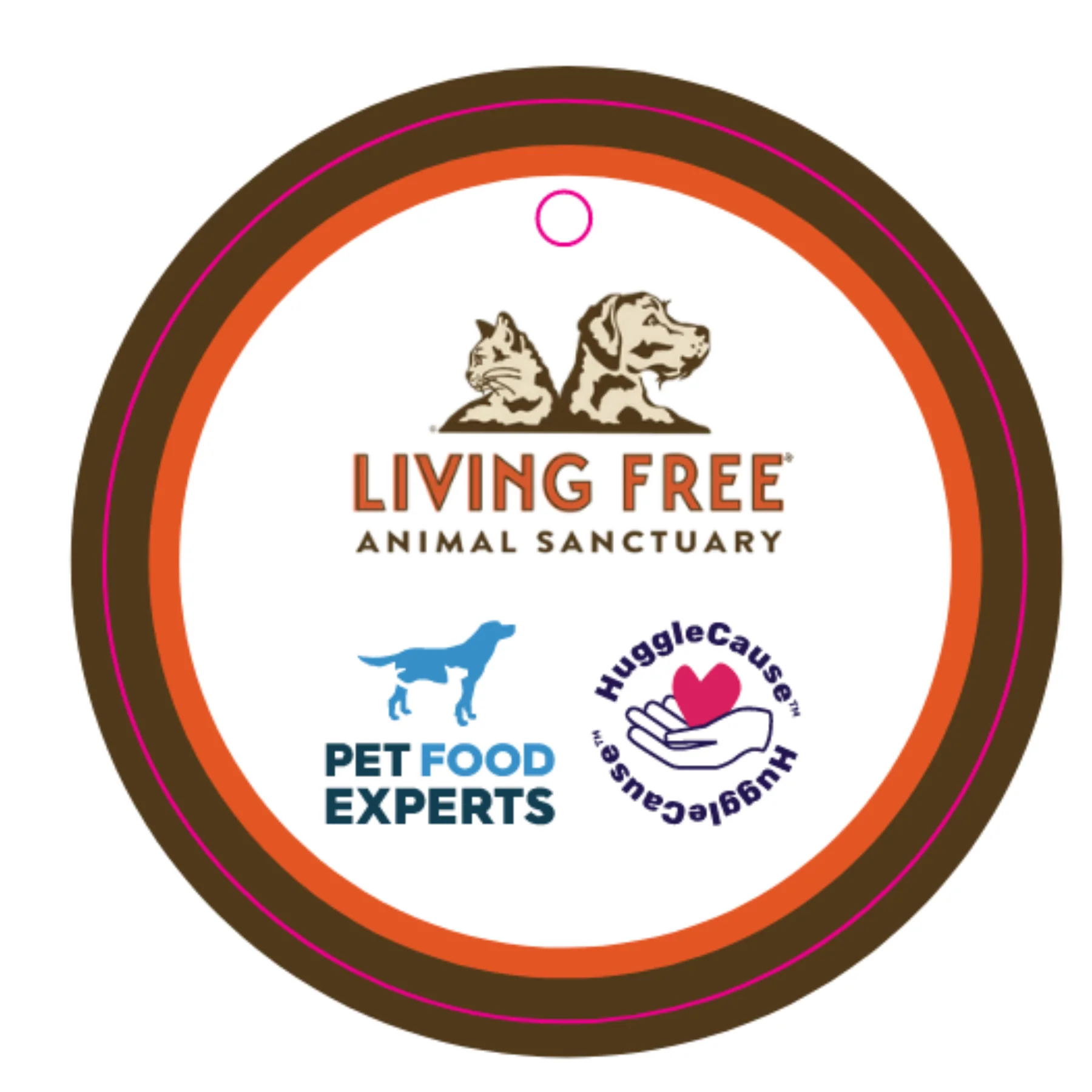 HuggleCause™, Living Free Animal Sanctuary, Little Tyke (L.T.) Knottie® Plush Dog Toy, Small - Image 9