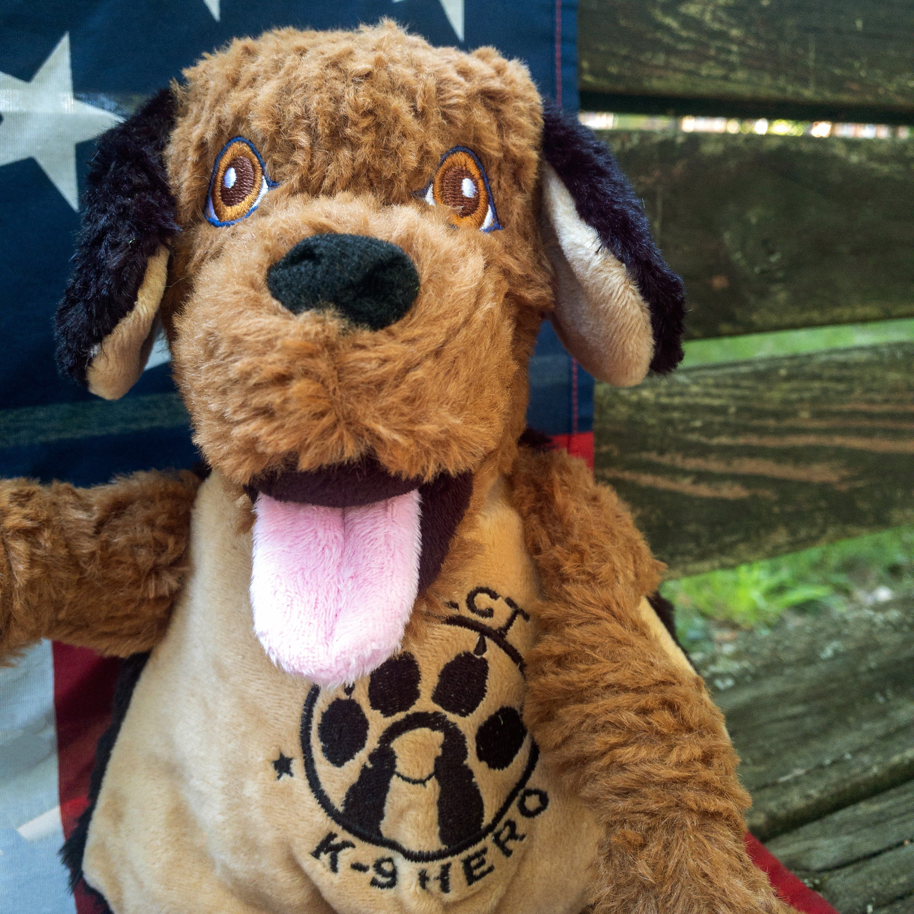 HuggleCause™, Project K-9 Hero, Flash Knottie® Plush Dog Toy, Large - Image 7