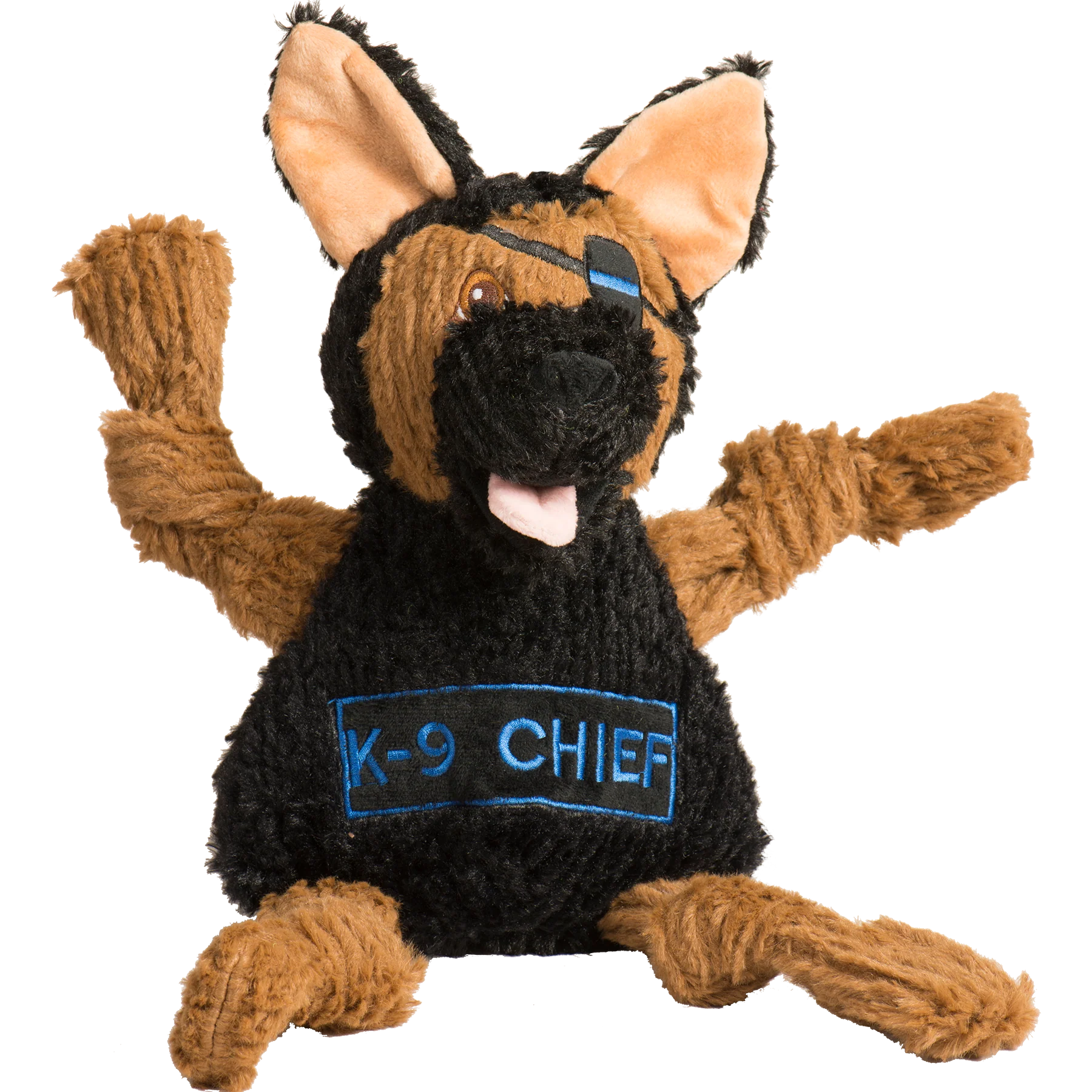 HuggleCause™, Project K-9 Hero, K-9 Chief Knottie® Plush Dog Toy, Large