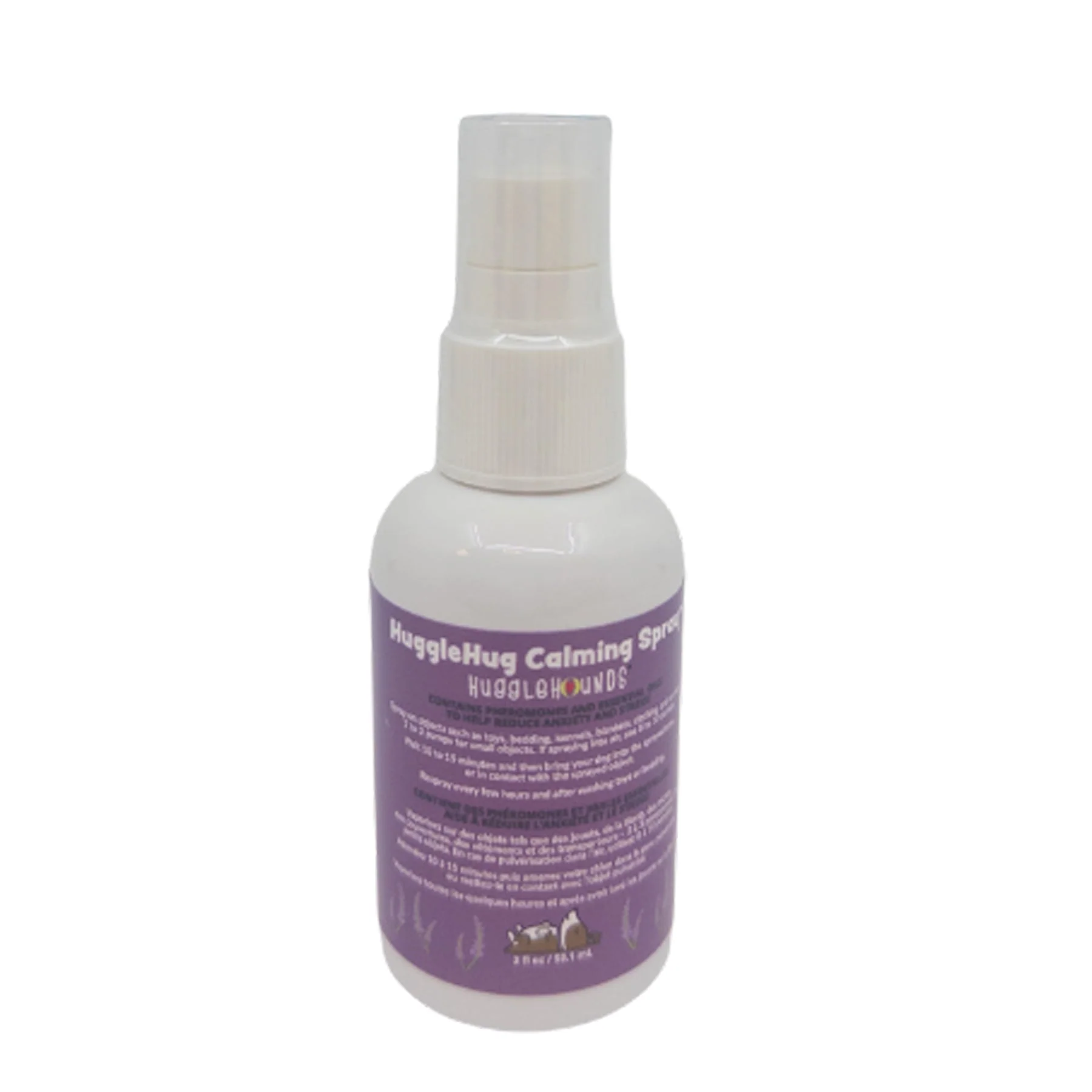 HuggleHug™ Lavender Bone & 2oz Calming Spray Dog Toy Set - Image 3