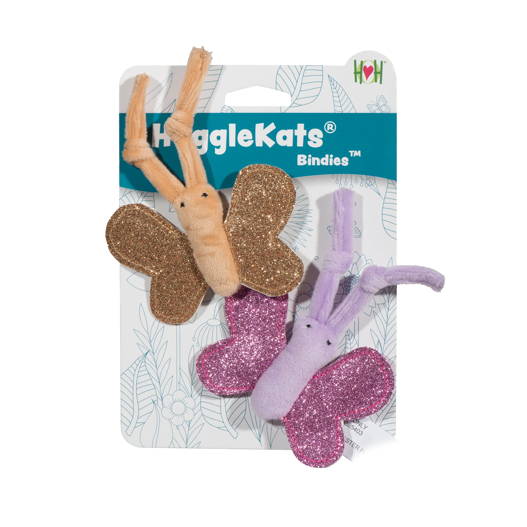 HuggleKats® Bindies™ Cat Toys, 2 Pack