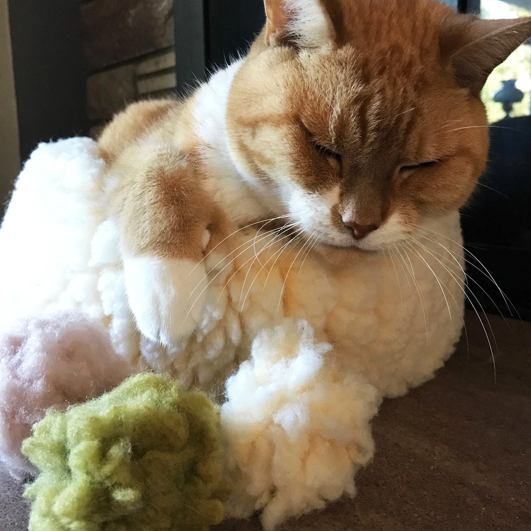 HuggleKats® FlufferFleece™ Ballies Plush Cat Toys, 3 Pack - Image 3