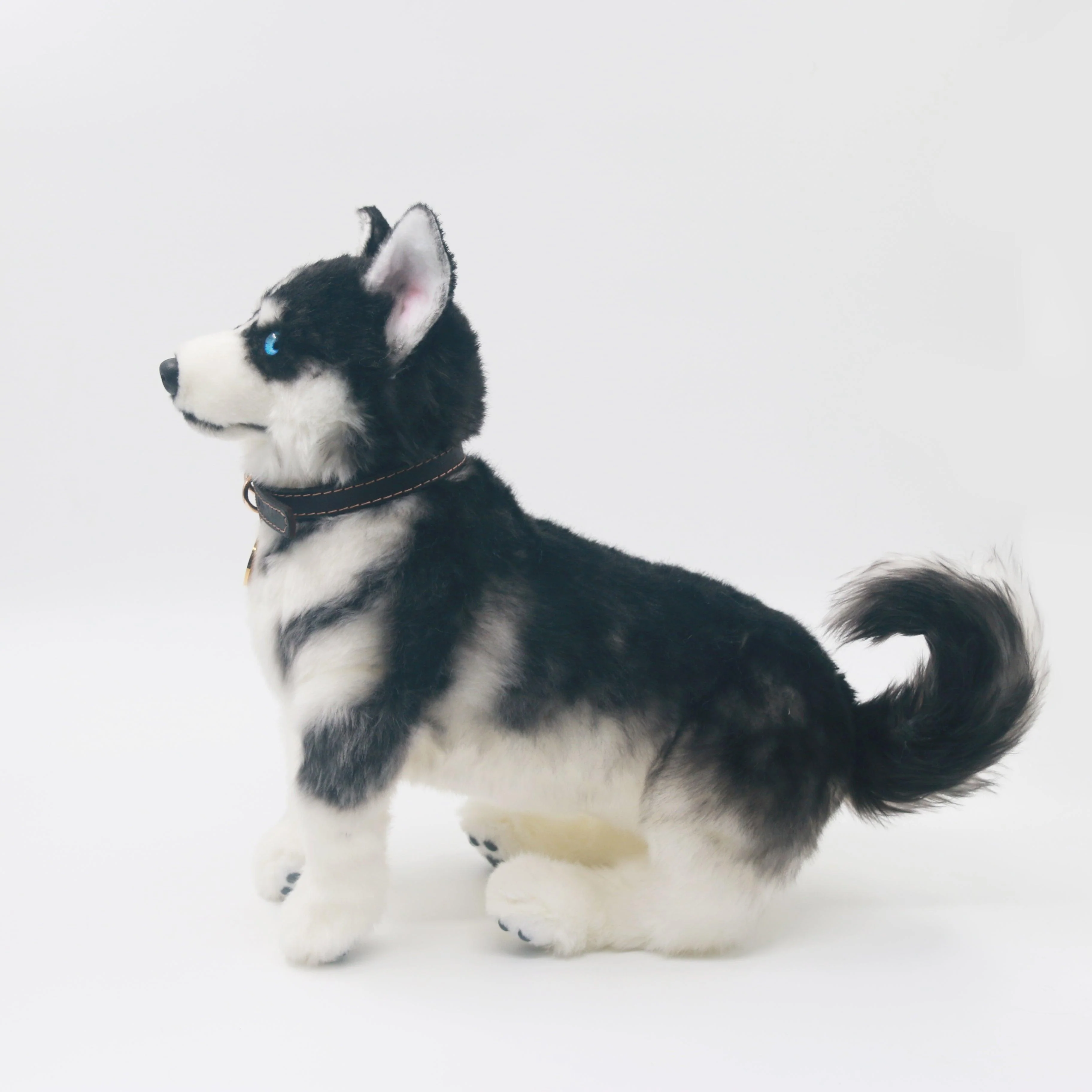 Husky Plush – Realistic Dog Toy Gift for Pet Lovers - Image 8