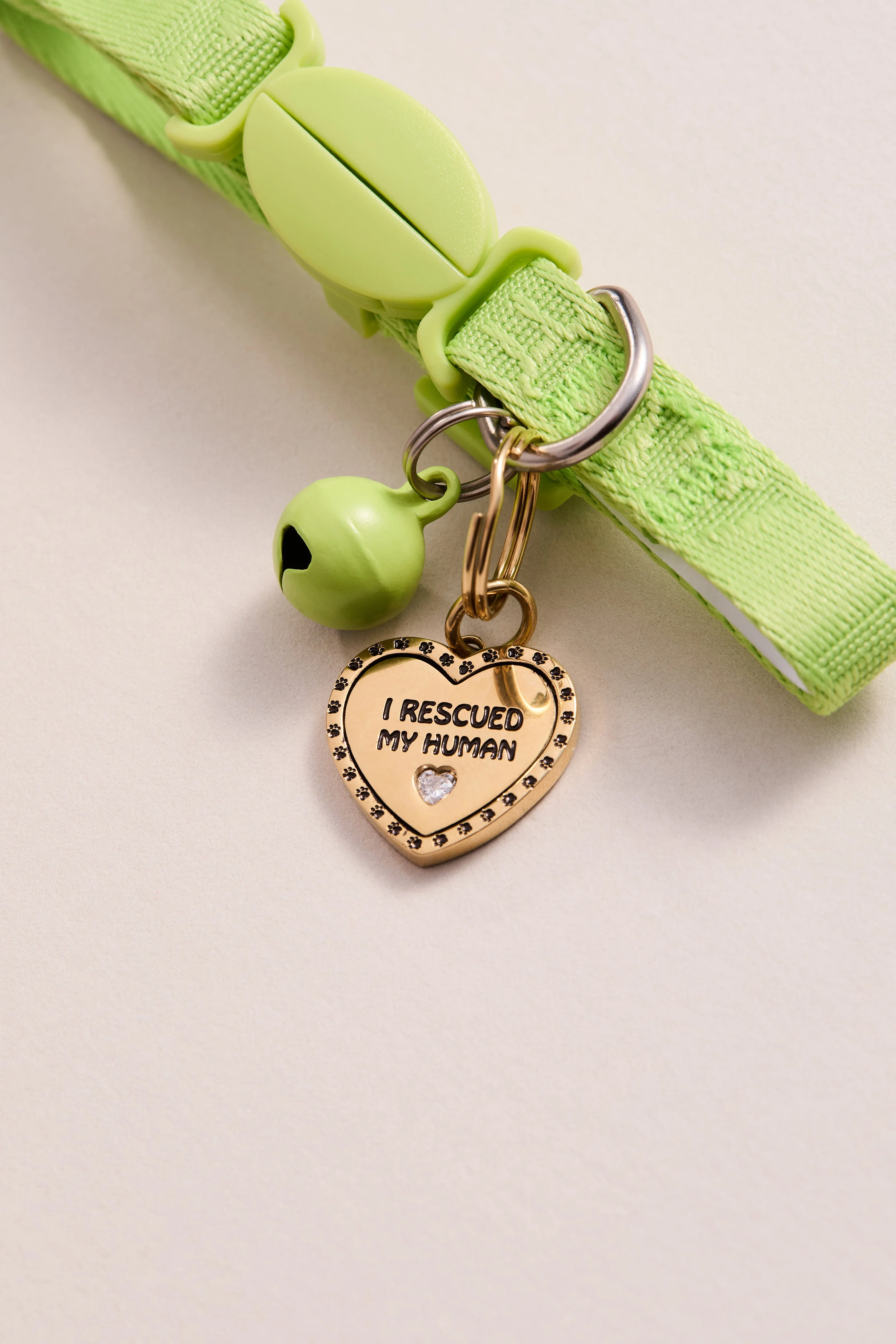 'I Love My Cat' Bangle & Pet Collar Charm Set of 2 - Image 5