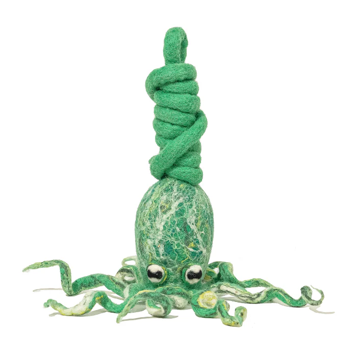 Ink Floyd - A Wool Octopus Toy for Cats - Image 10