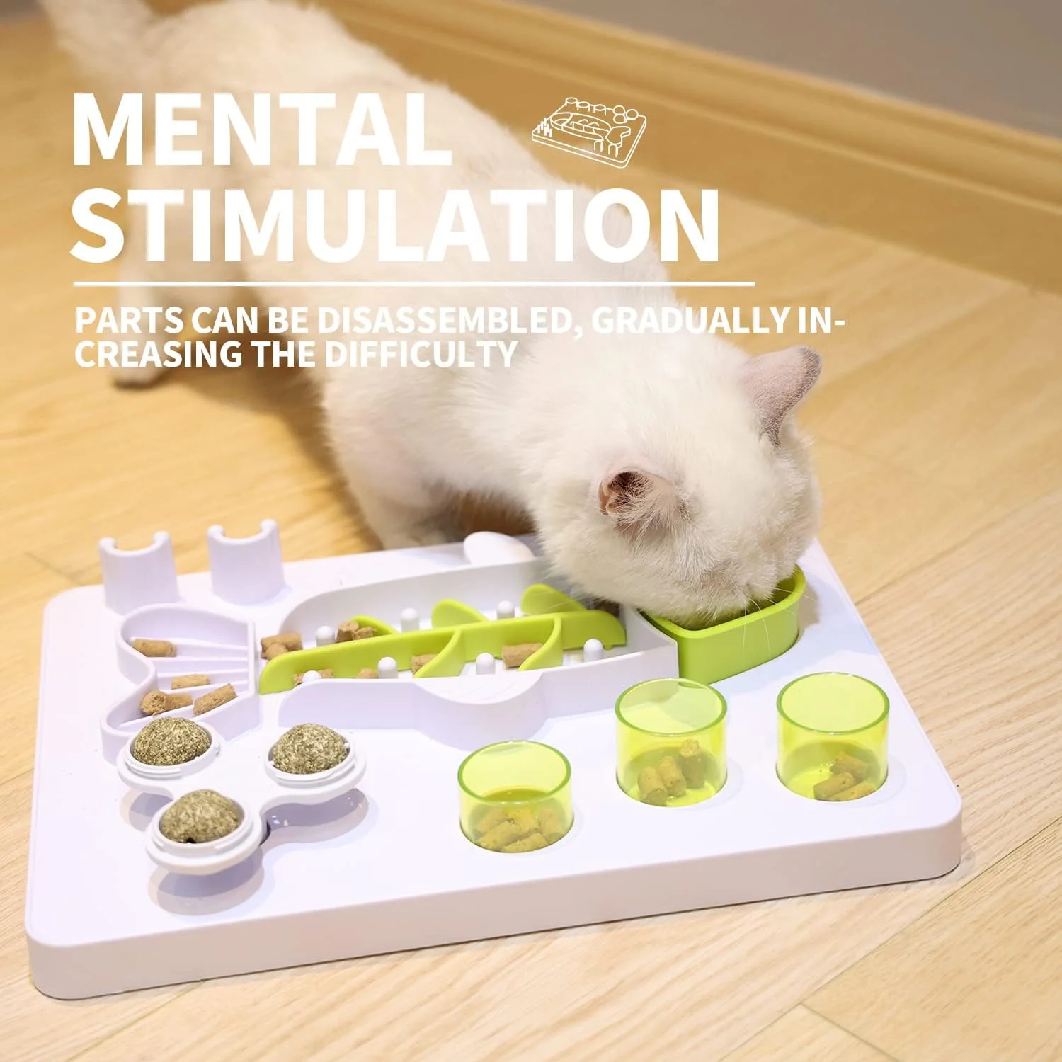 Interactive Cat Toy - Enjoy the fish puzzle toy - Image 3
