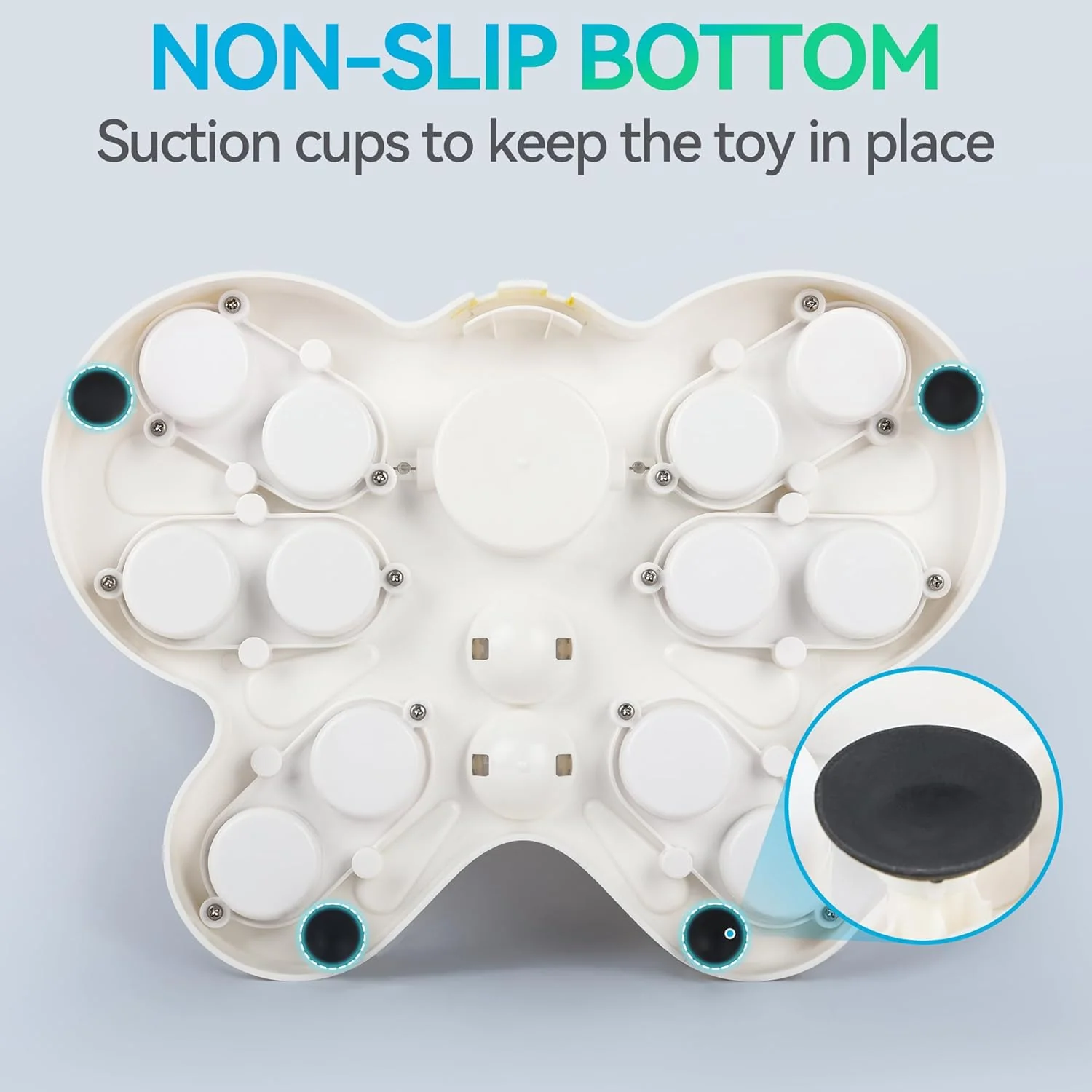 Interactives - Cat Toys - Interactive Cat Treat Puzzle Slow Feeder for Indoor Play - Image 8