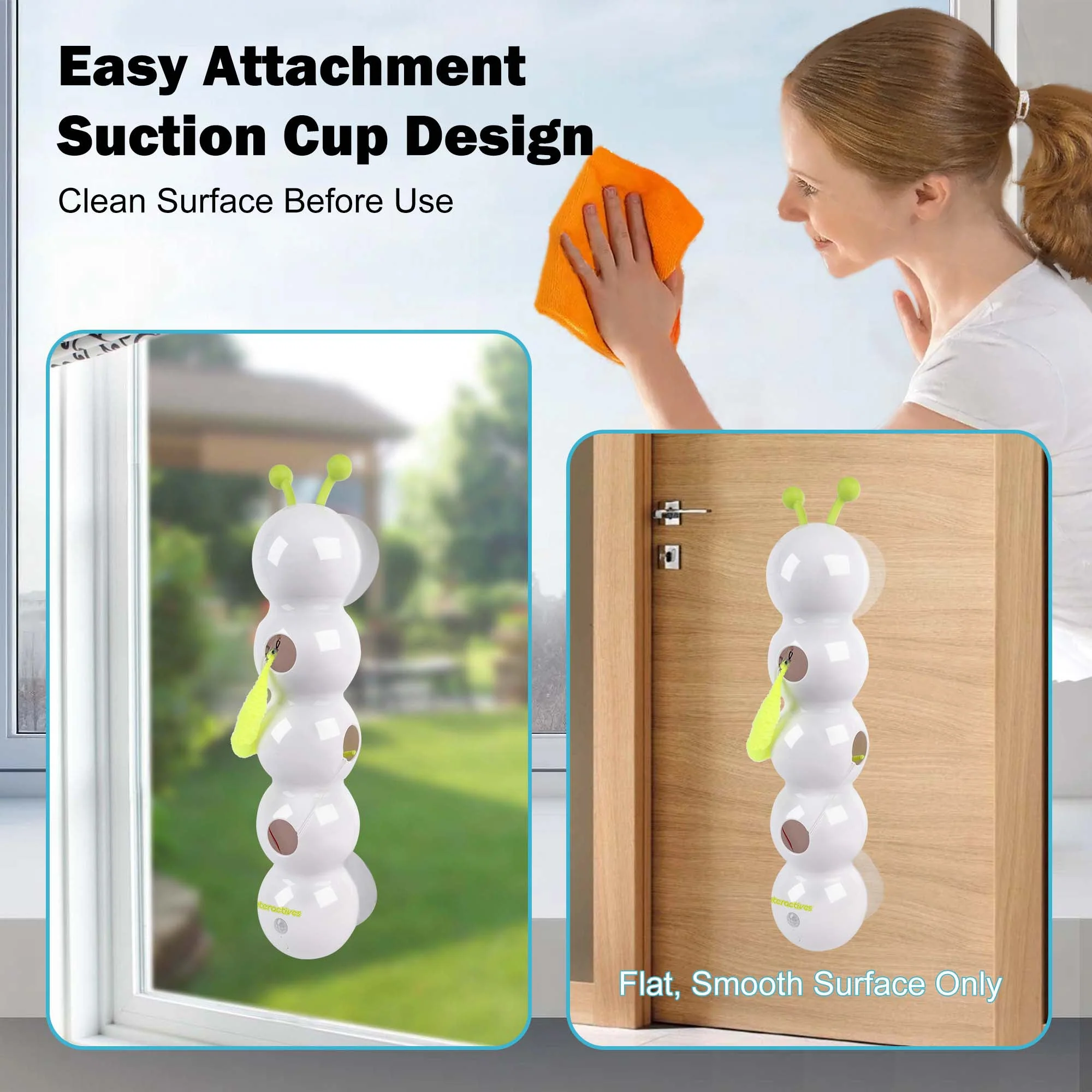 Interactives - Wack'A'Worm Post Cat Toy - Image 5
