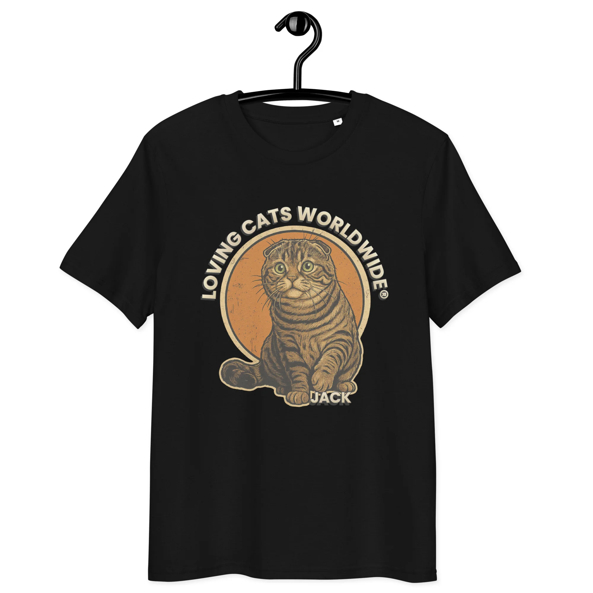 Jack LCWW® Unisex organic cotton t-shirt