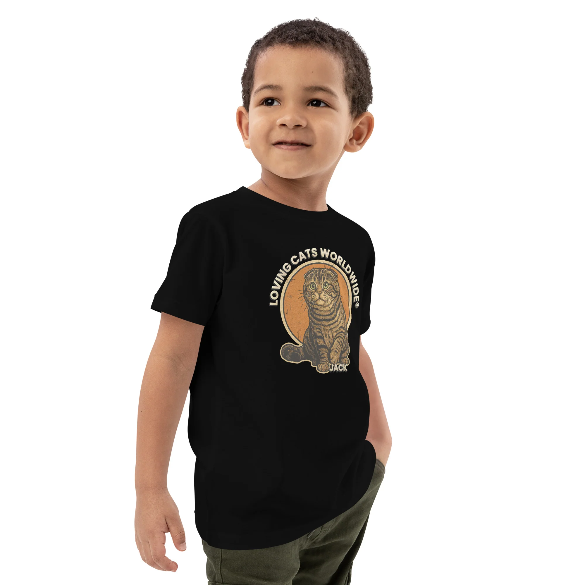 Jack Organic cotton kids t-shirt - Image 2