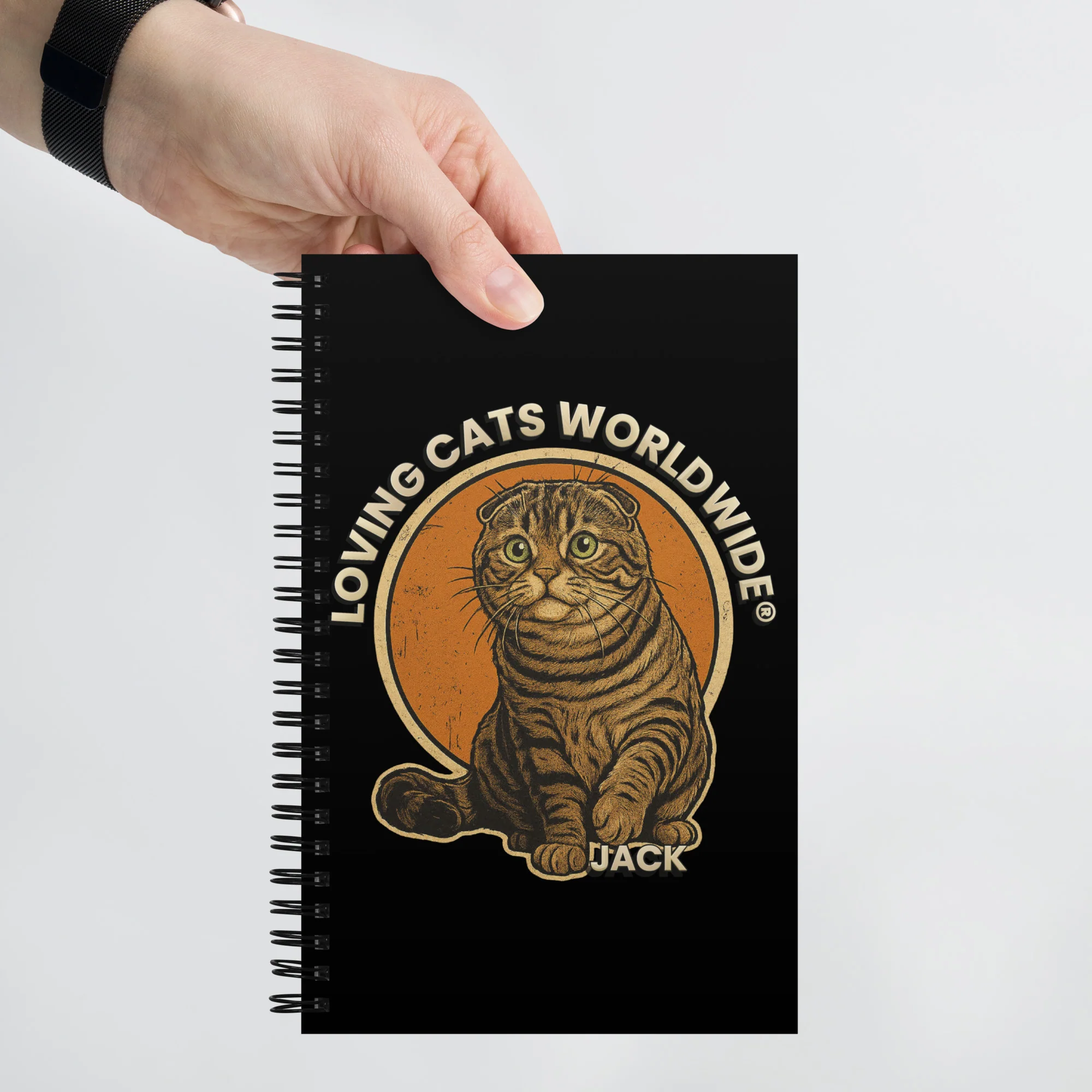 Jack Spiral notebook