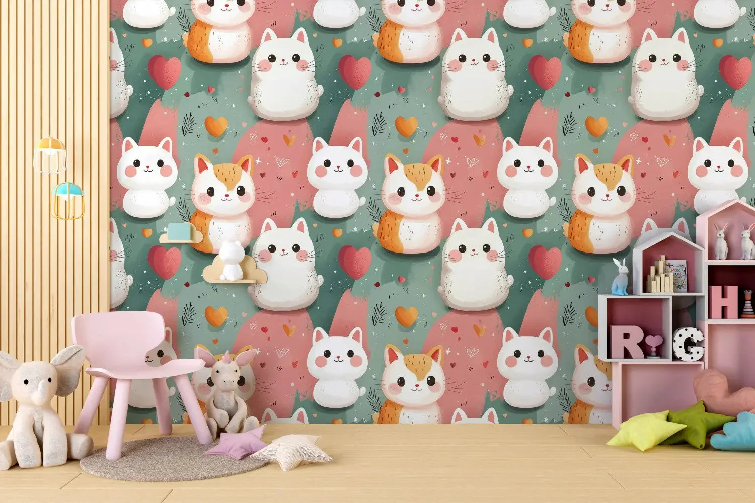 Kawaii Cat Cuddle Paradise - Image 4
