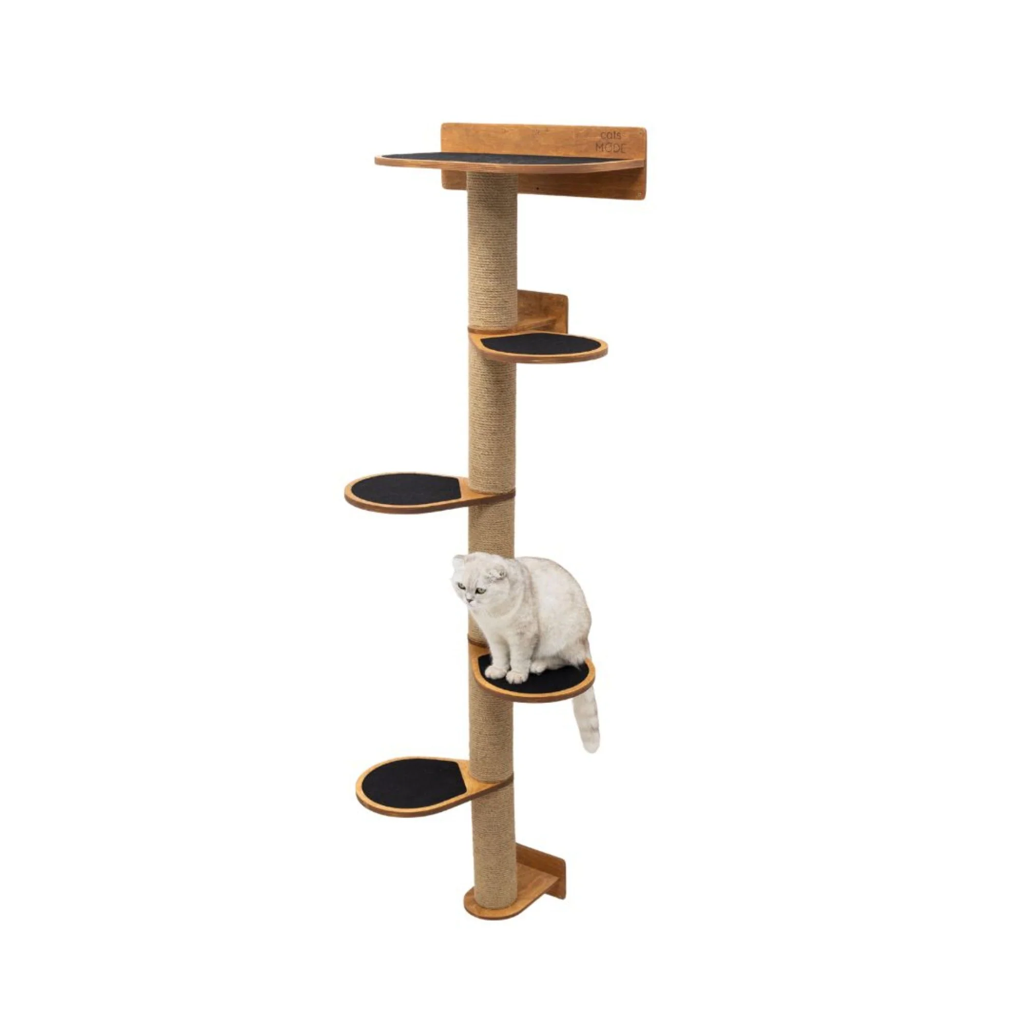 Large Cat Tree – Oak - Image 5
