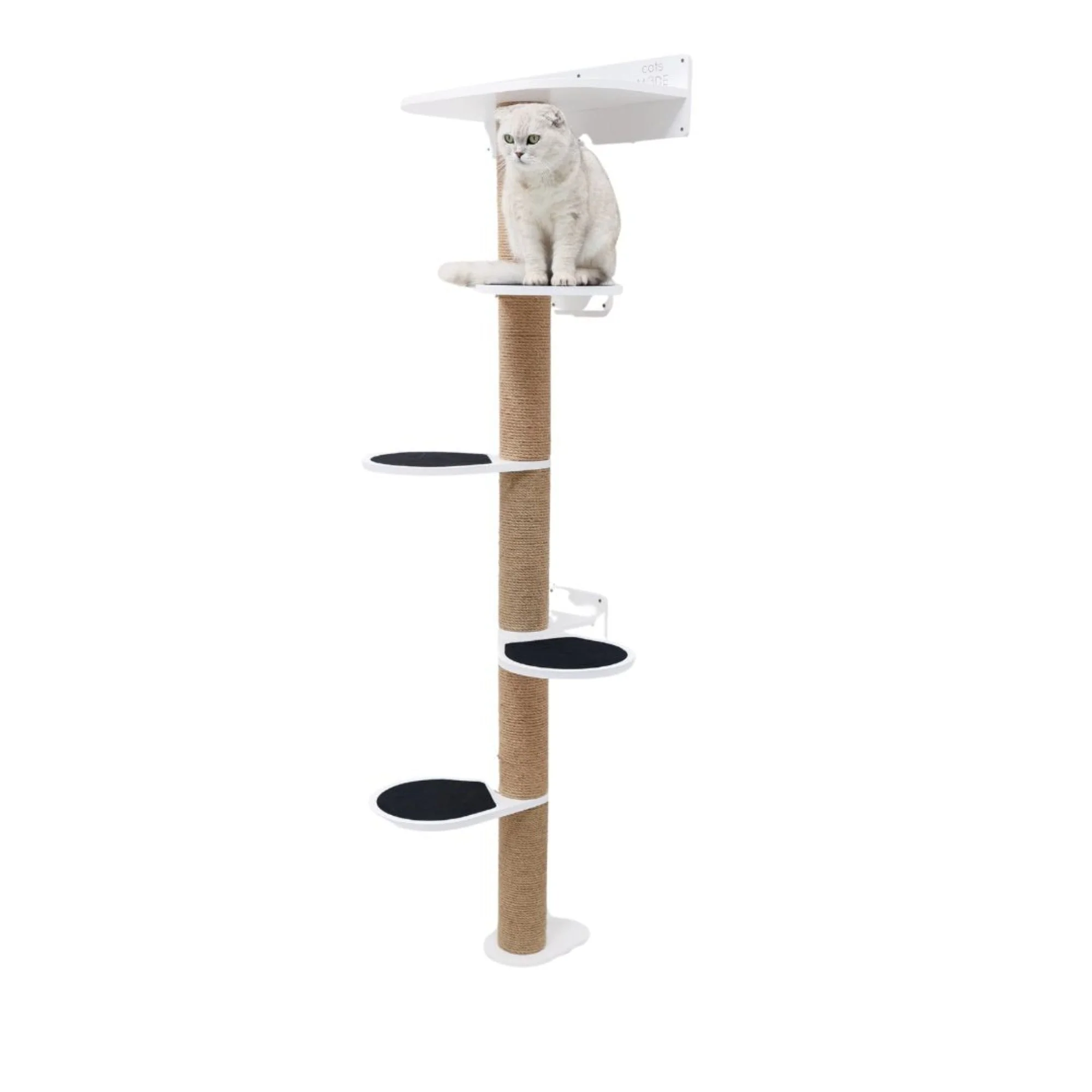 Large Cat Tree – White - Image 3