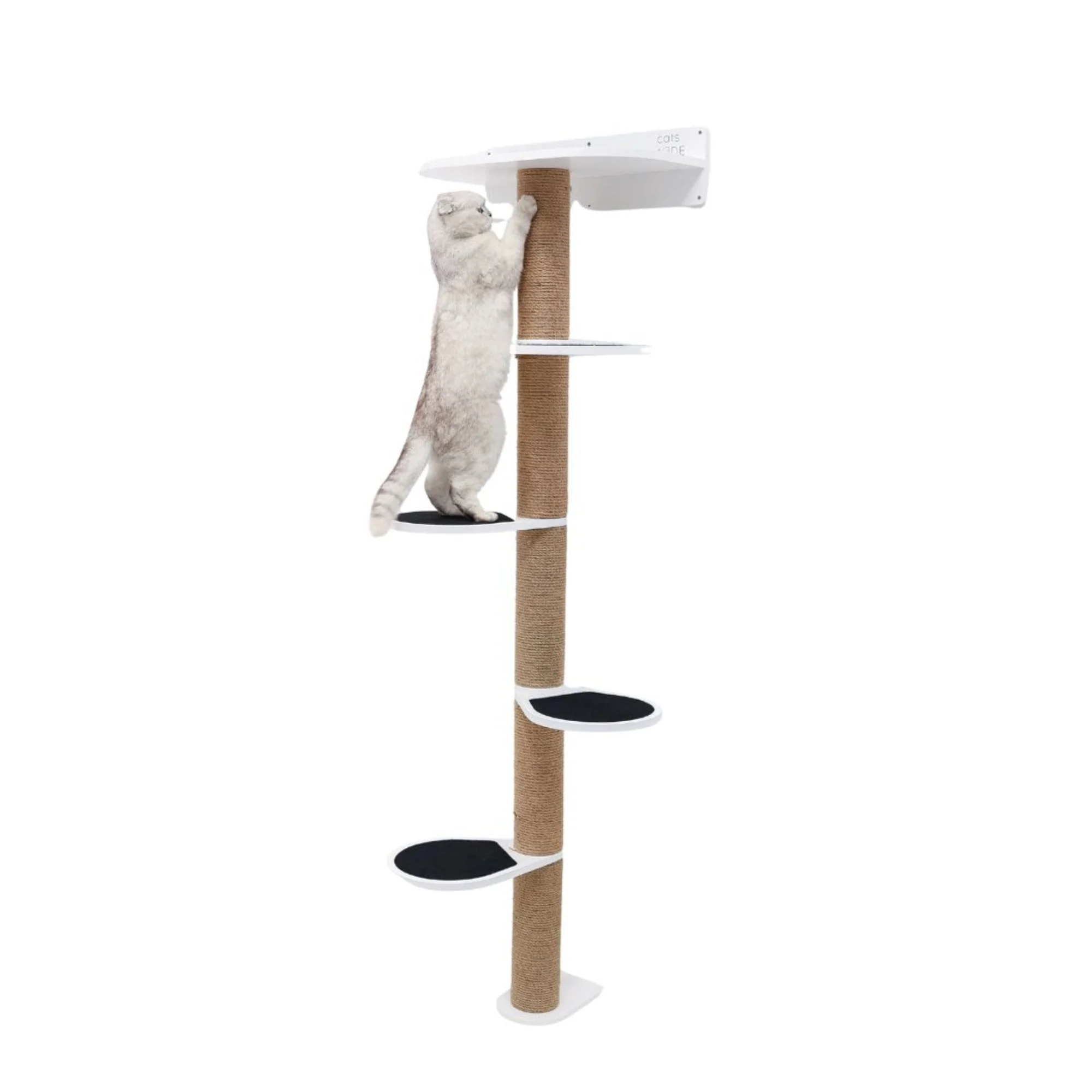 Large Cat Tree – White - Image 4