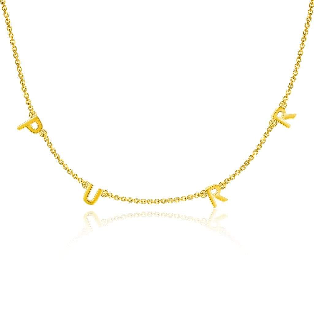 Letter Necklace | MEOW and PURR - Image 2