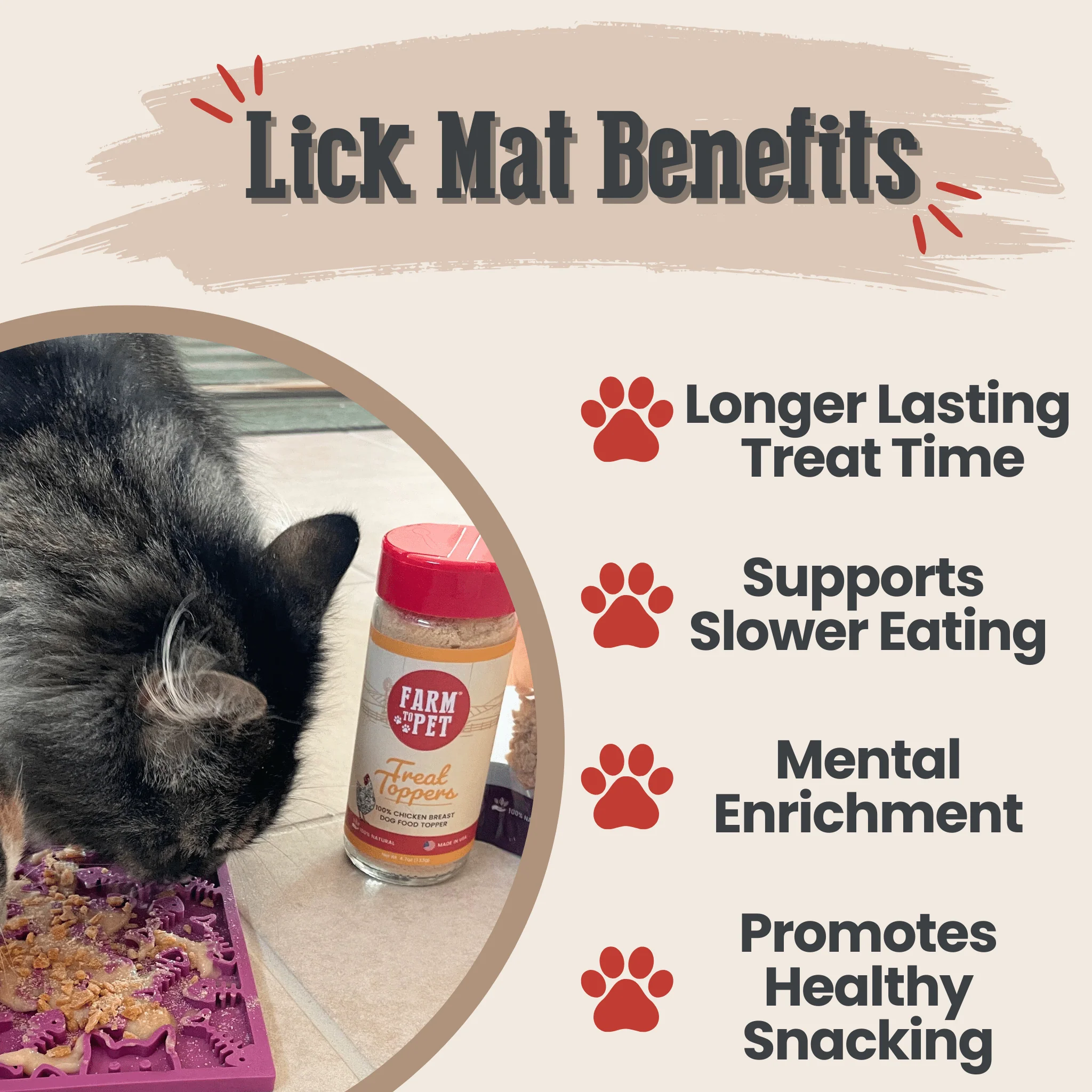 Lick Mats for Cats and Small Dogs - Image 4