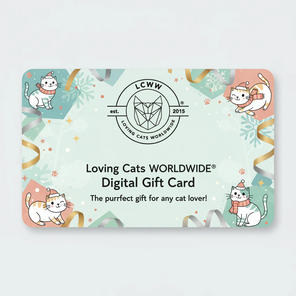 Loving Cats Worldwide® Digital Gift Card