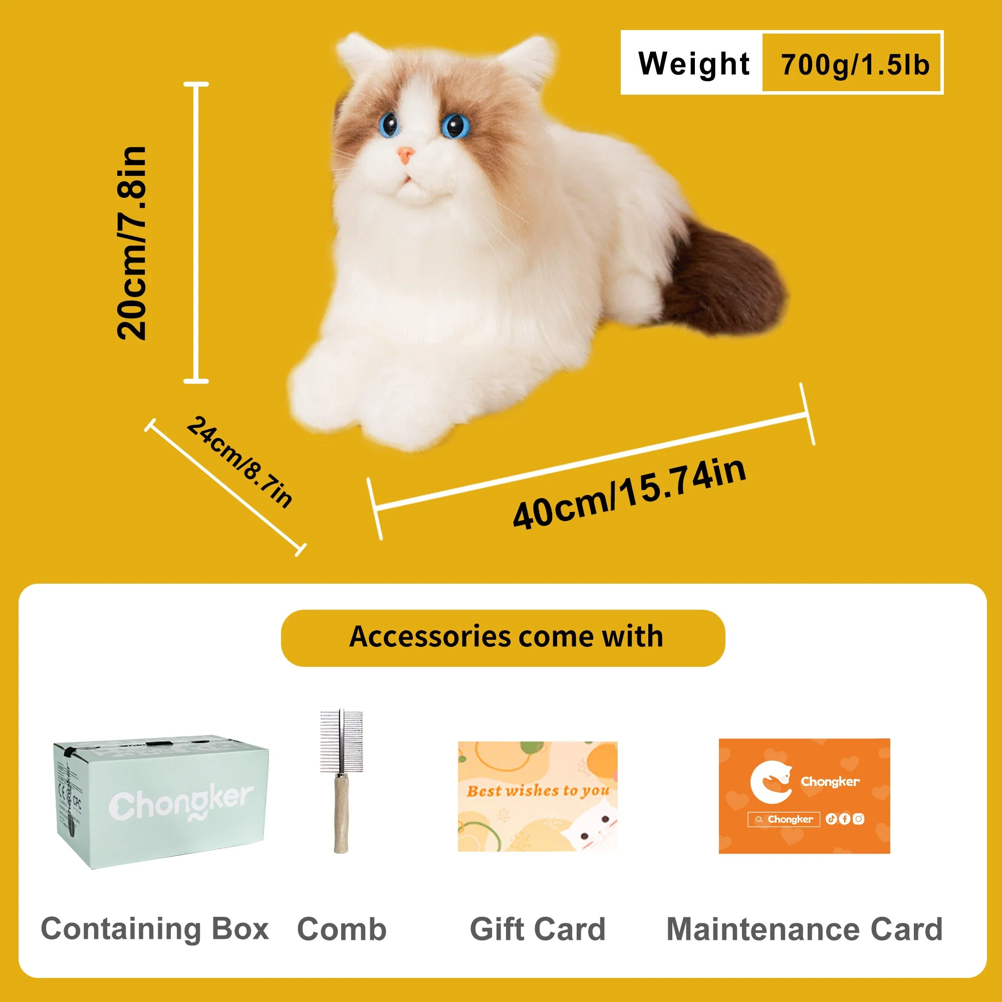 MateCat1.1 Robot Cat – Companion Toy for Sensory Comfort - Image 3