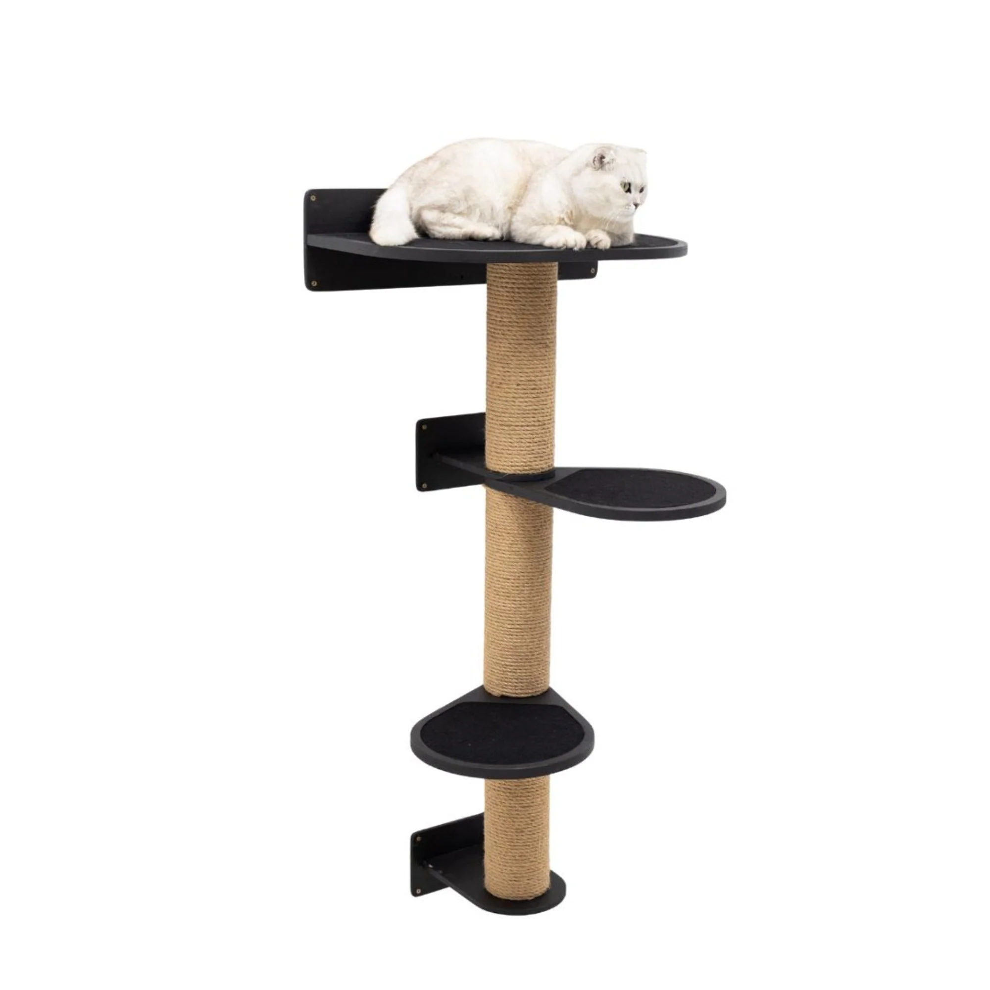 Medium Cat Tree – Black - Image 3