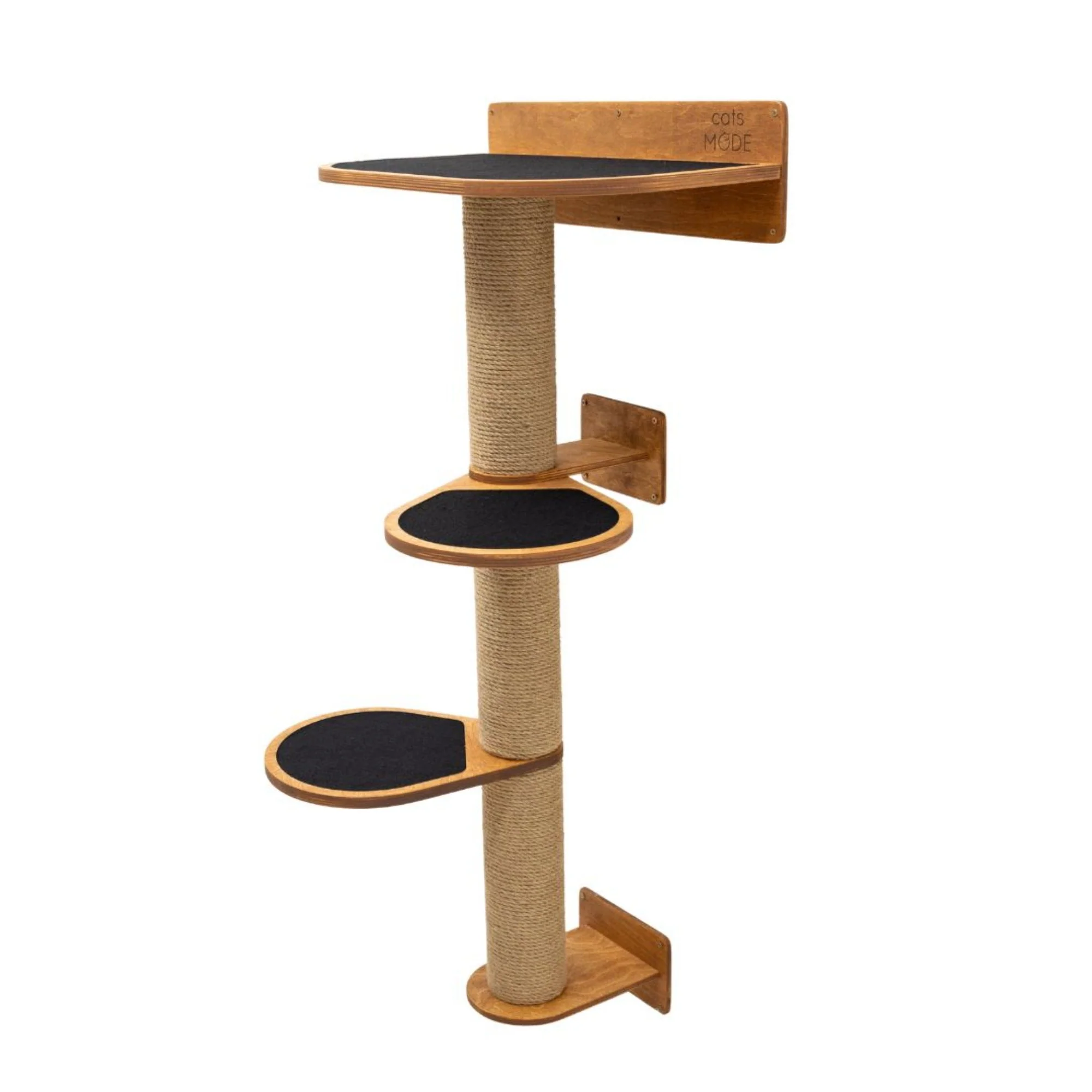 Medium Cat Tree – Oak - Image 2