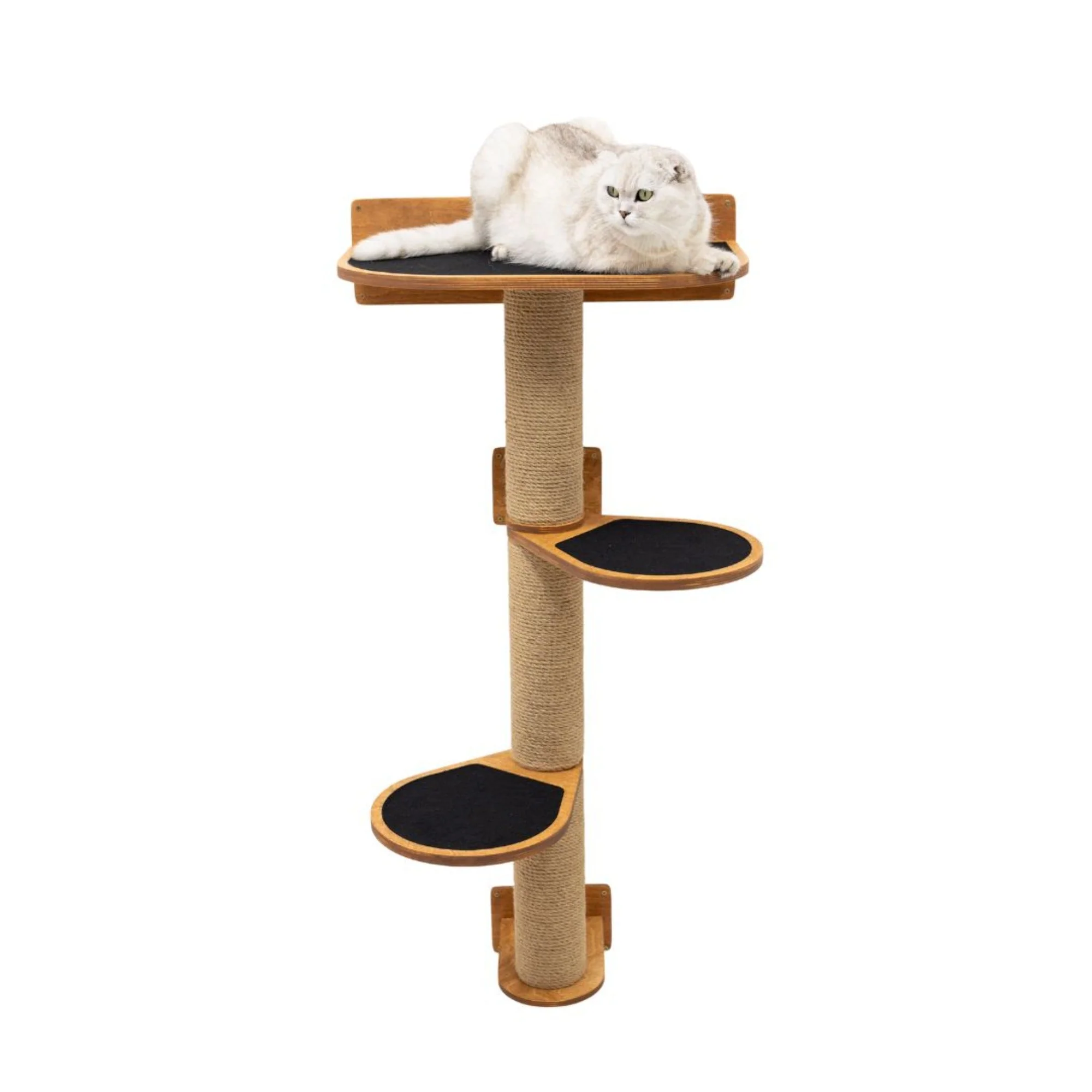 Medium Cat Tree – Oak - Image 3